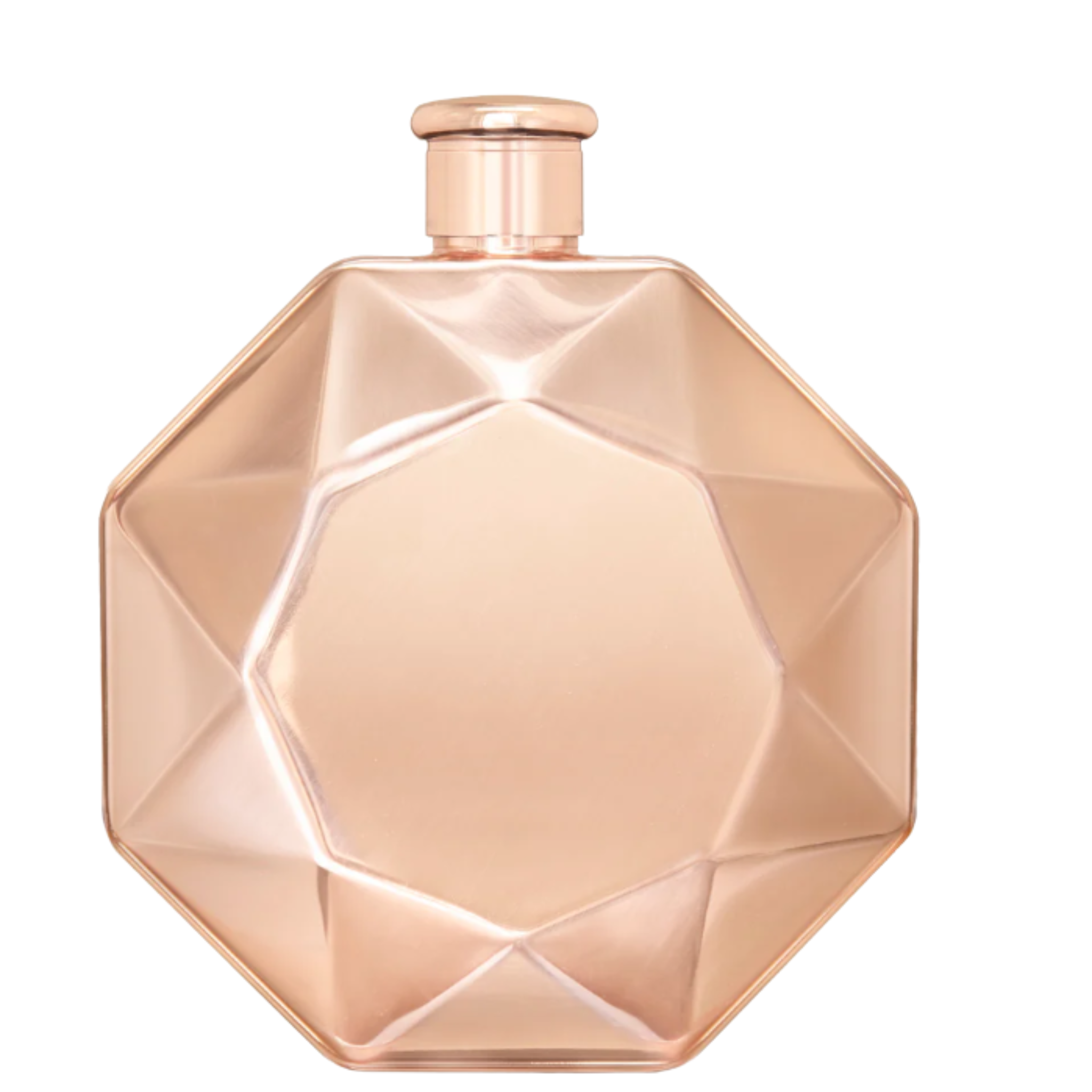 Flasque en forme de diamant Or Rose