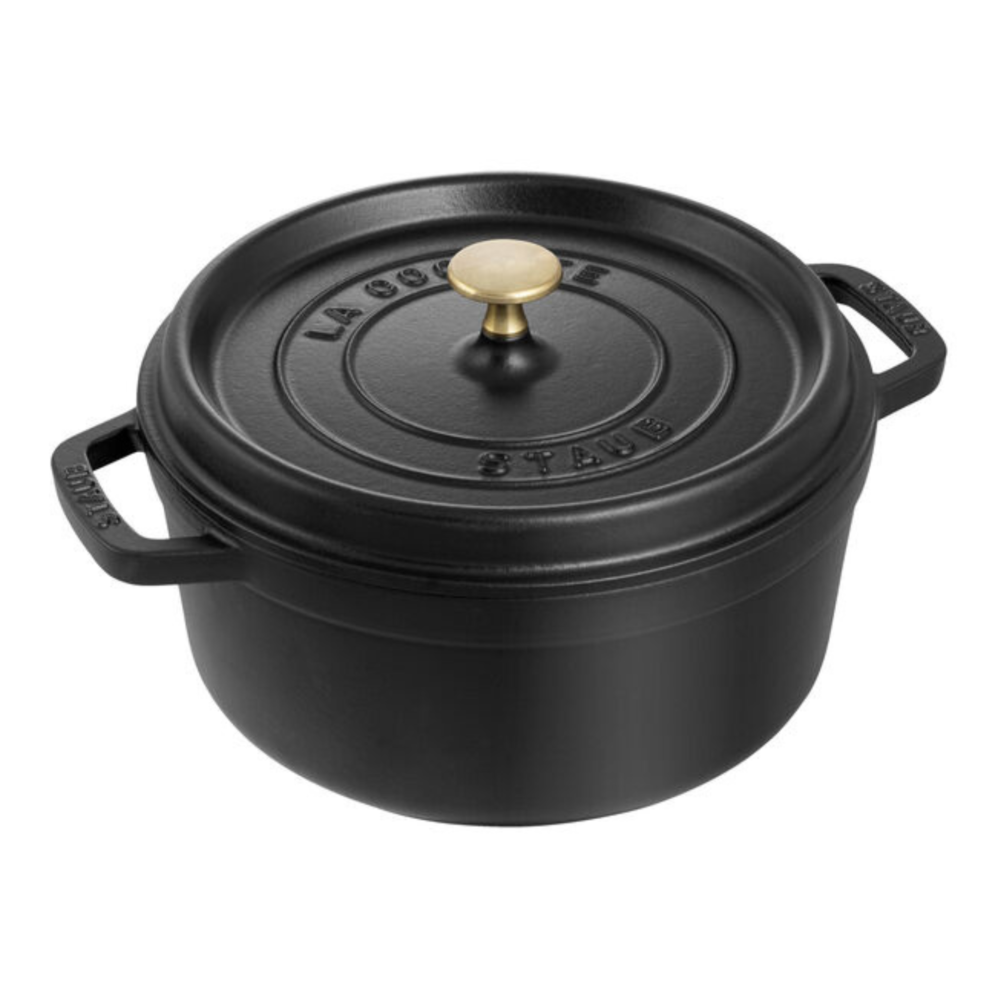 Cocotte ronde en fonte La Cocotte noire 3,7 L – Staub