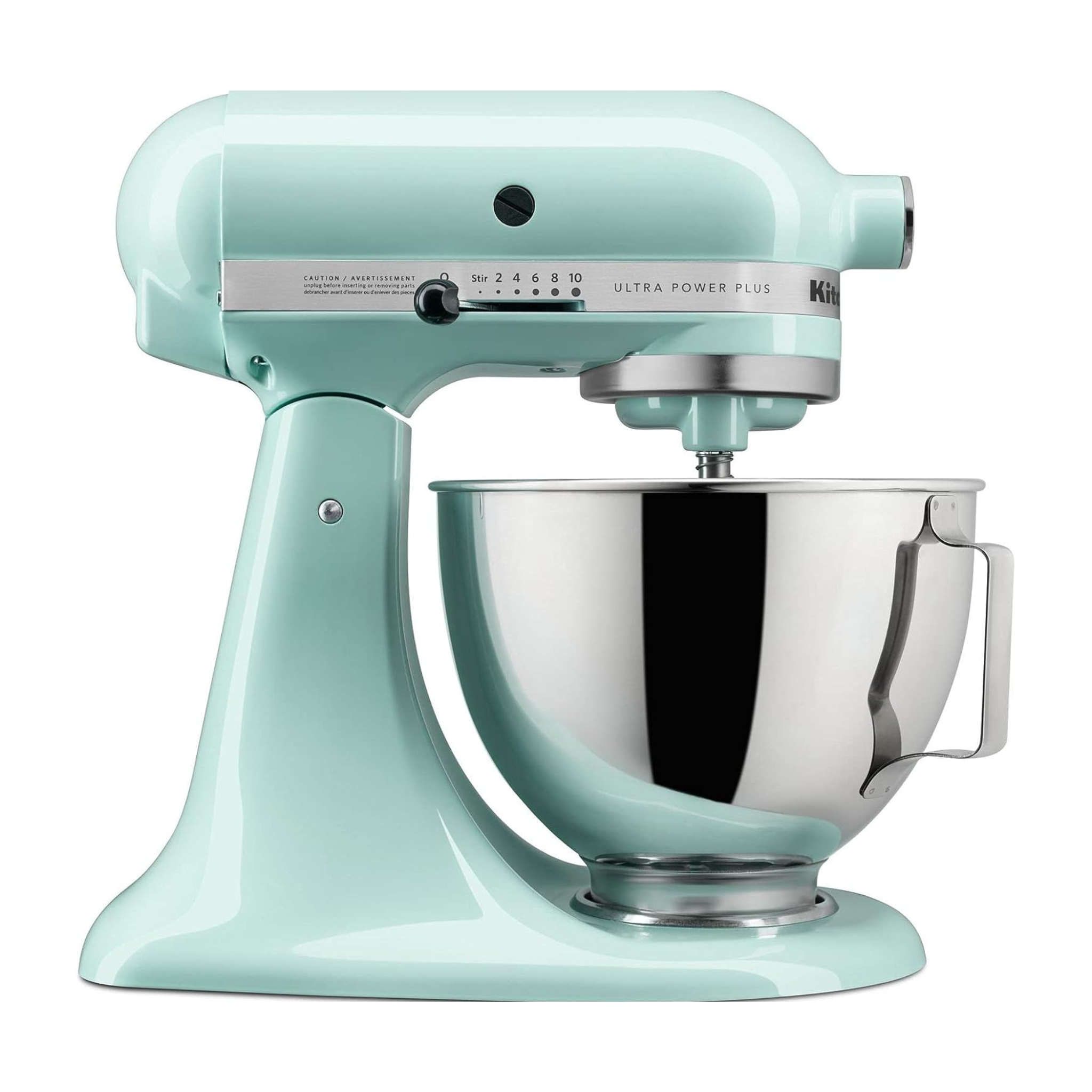 Batteur sur socle Ultra Power Plus 4.5 pintes Bleu Glacier - KitchenAid