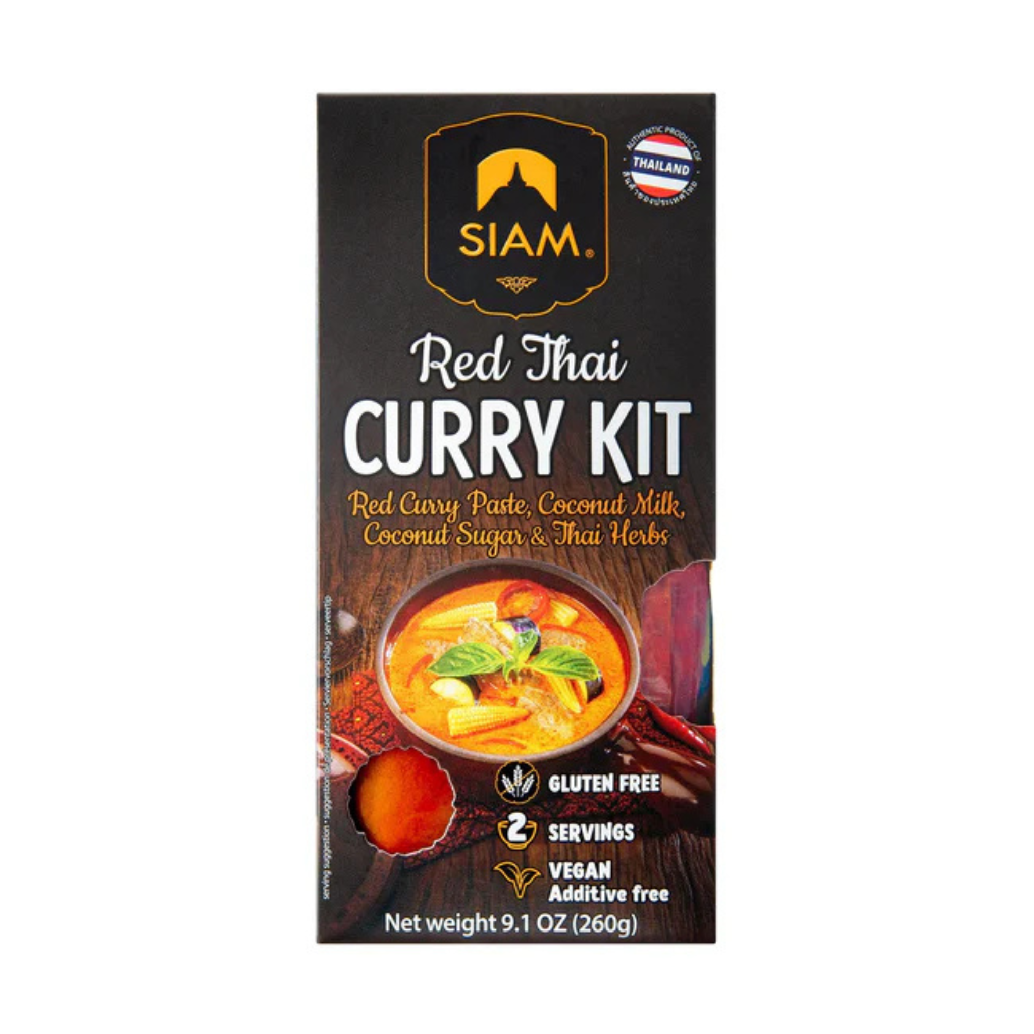 DeSiam Red Thai Curry Meal Set