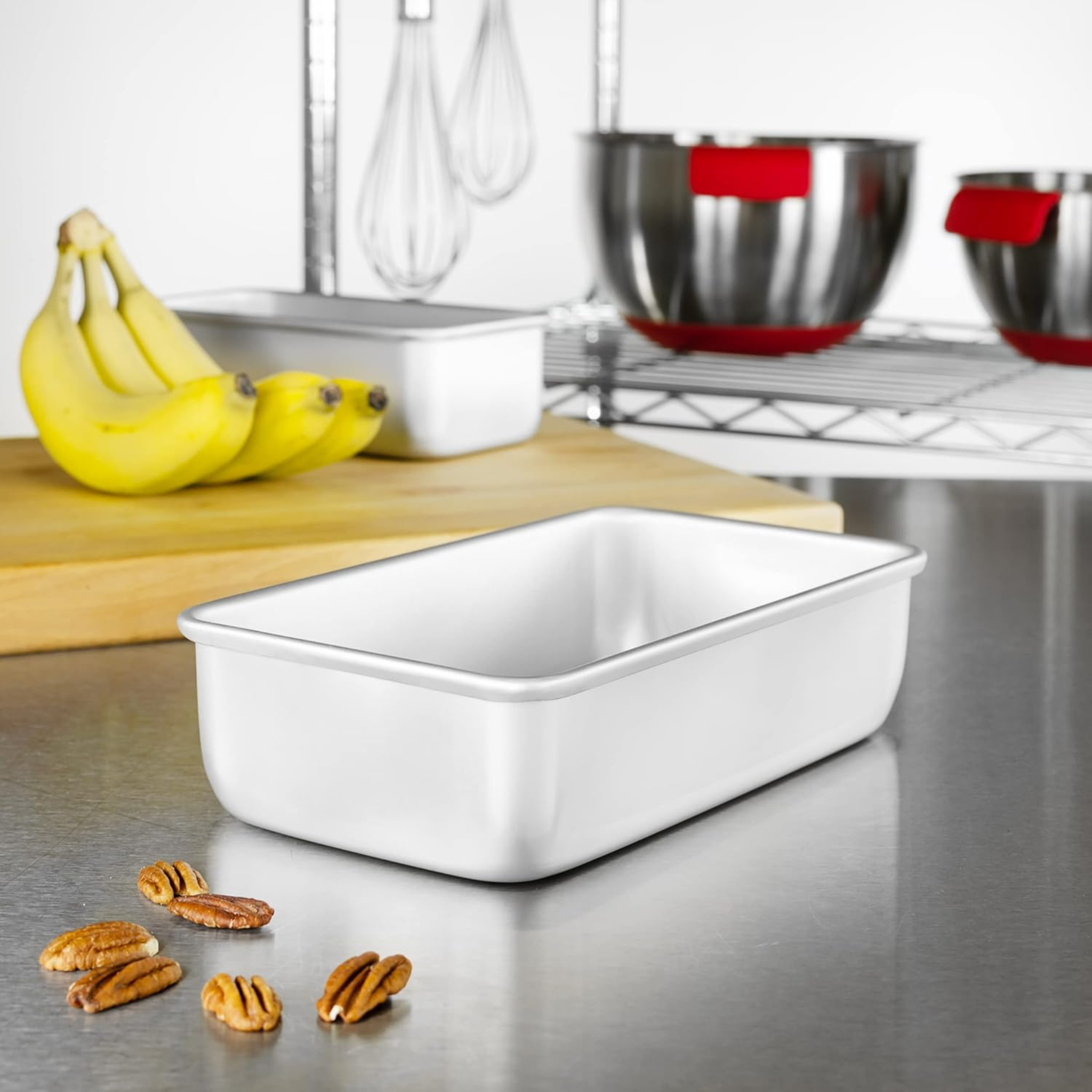 Moule à pain en aluminium anodisé 25,4 cm x 12,7 cm – Fat Daddio’s