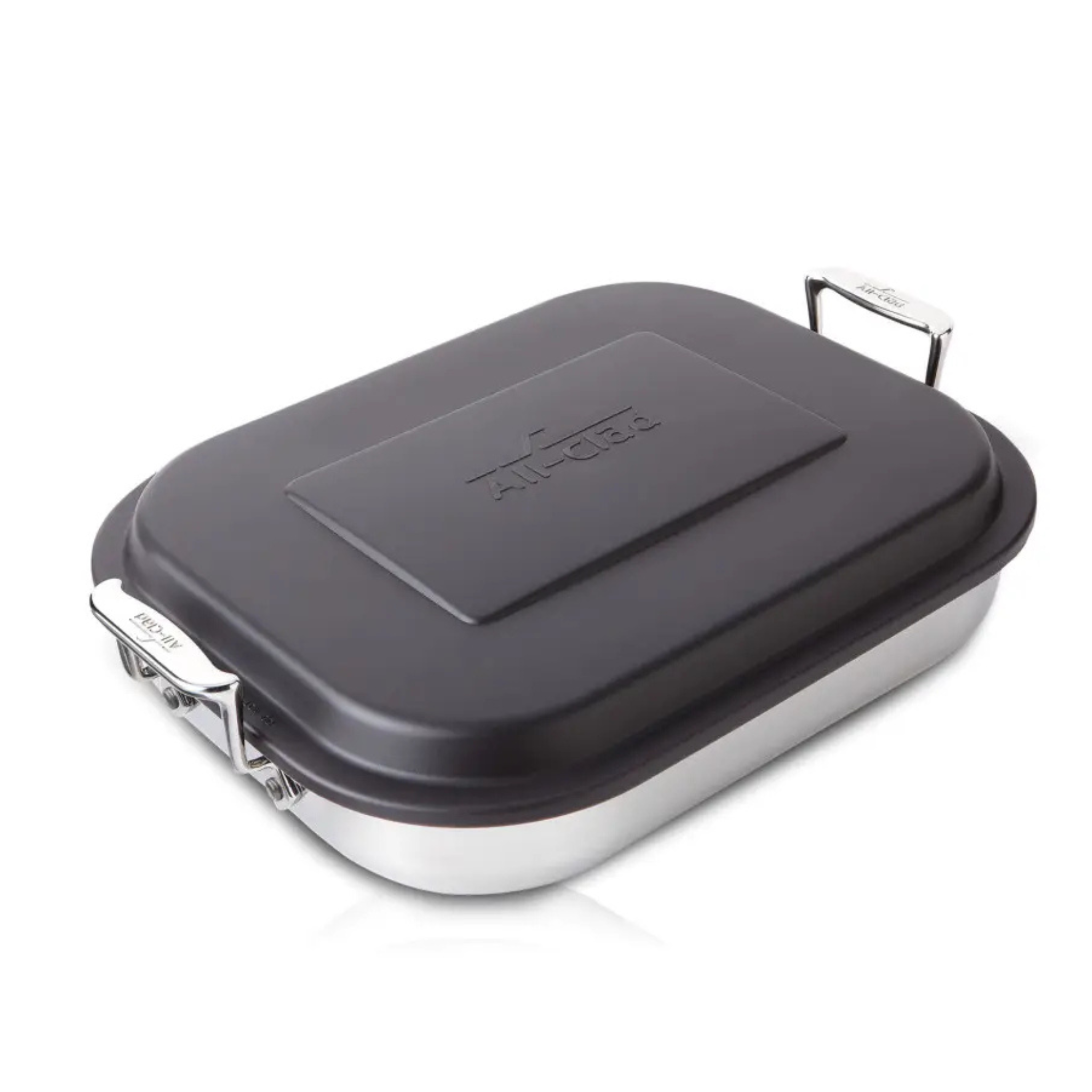 Plat à lasagne en acier inoxydable avec couvercle 11 x 14 po – All-Clad