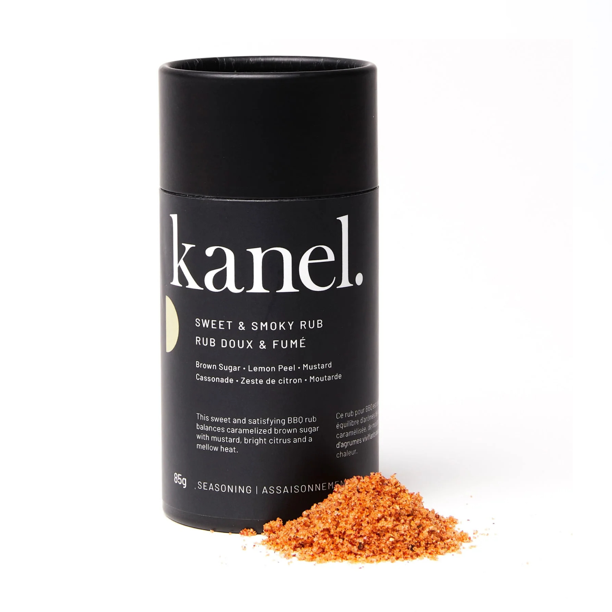 Mild and smoky rub seasoning 85g - Kanel