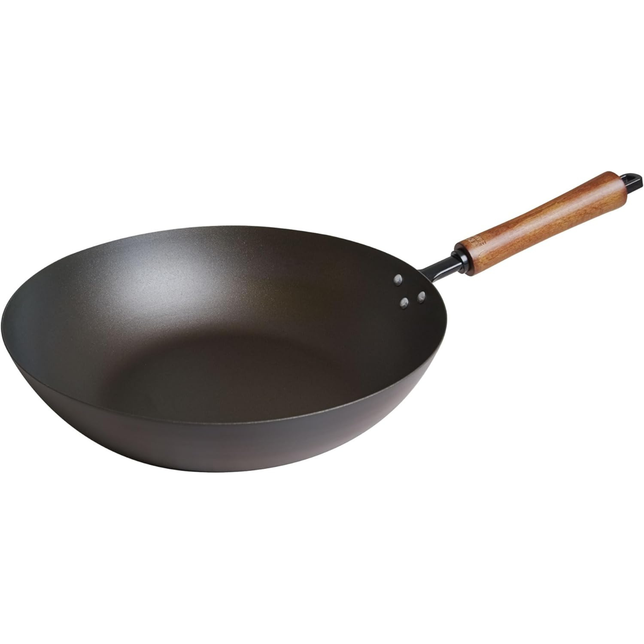 Wok préassaisonné en acier carbone 9.5" - Joyce Chen