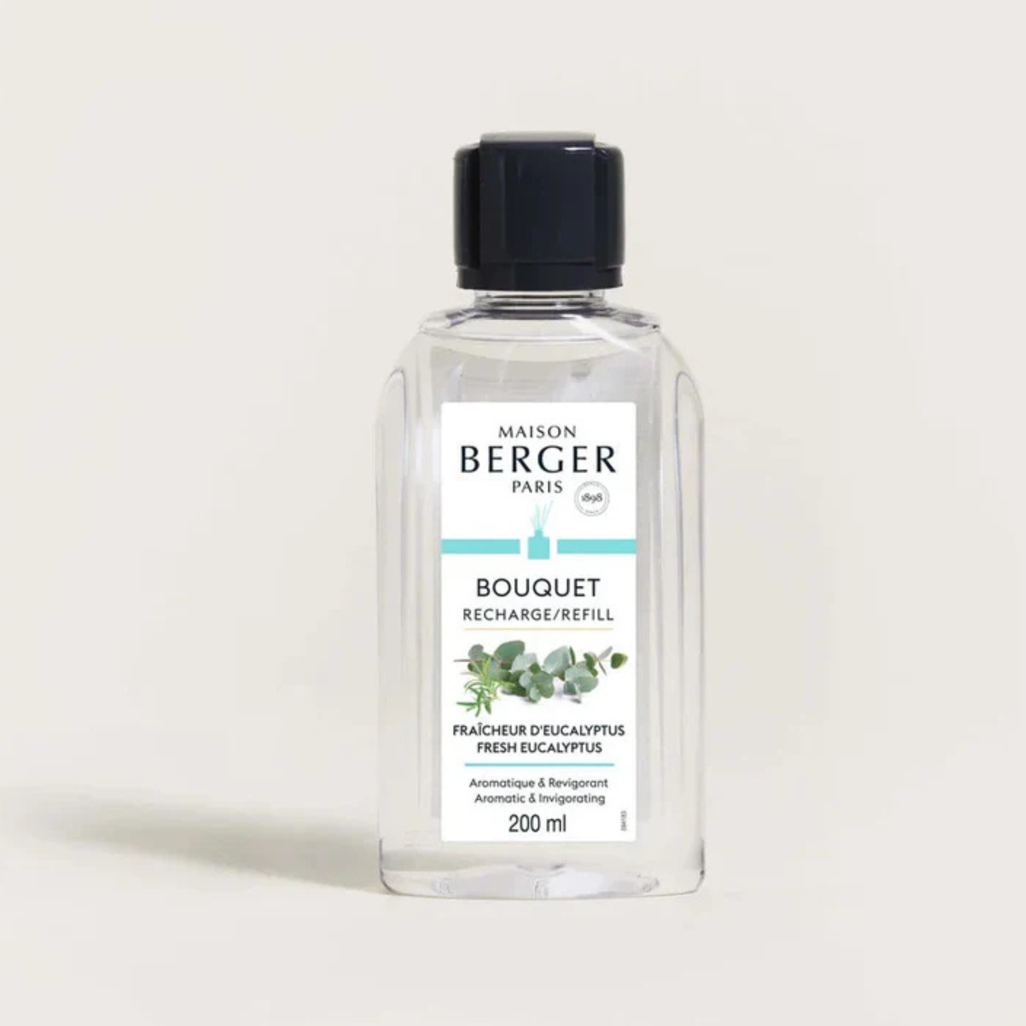 Recharge pour lampe Fraîcheur d'Eucalyptus 200 ml - Maison Berger
