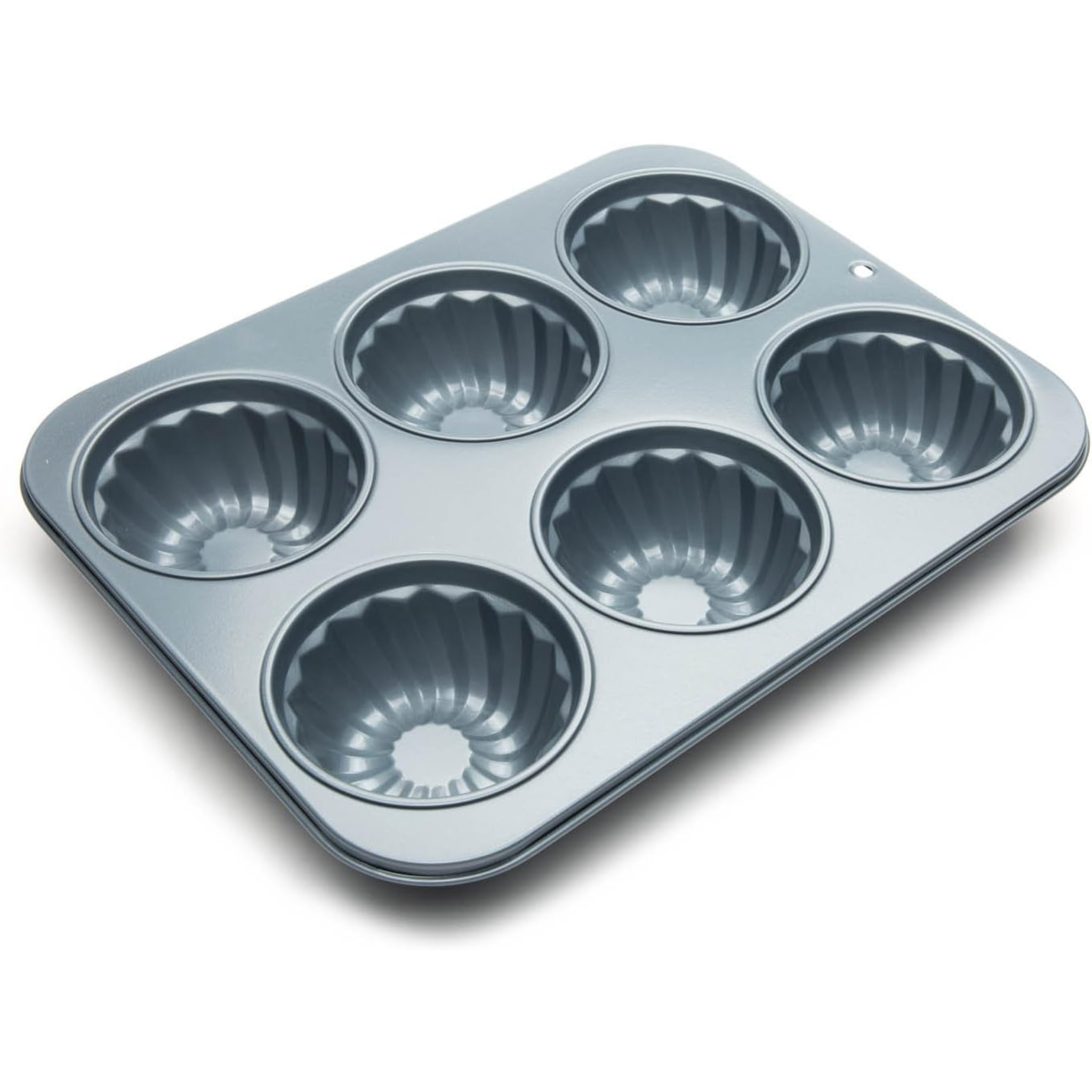 Fox Run 6-cup fluted muffin pan
