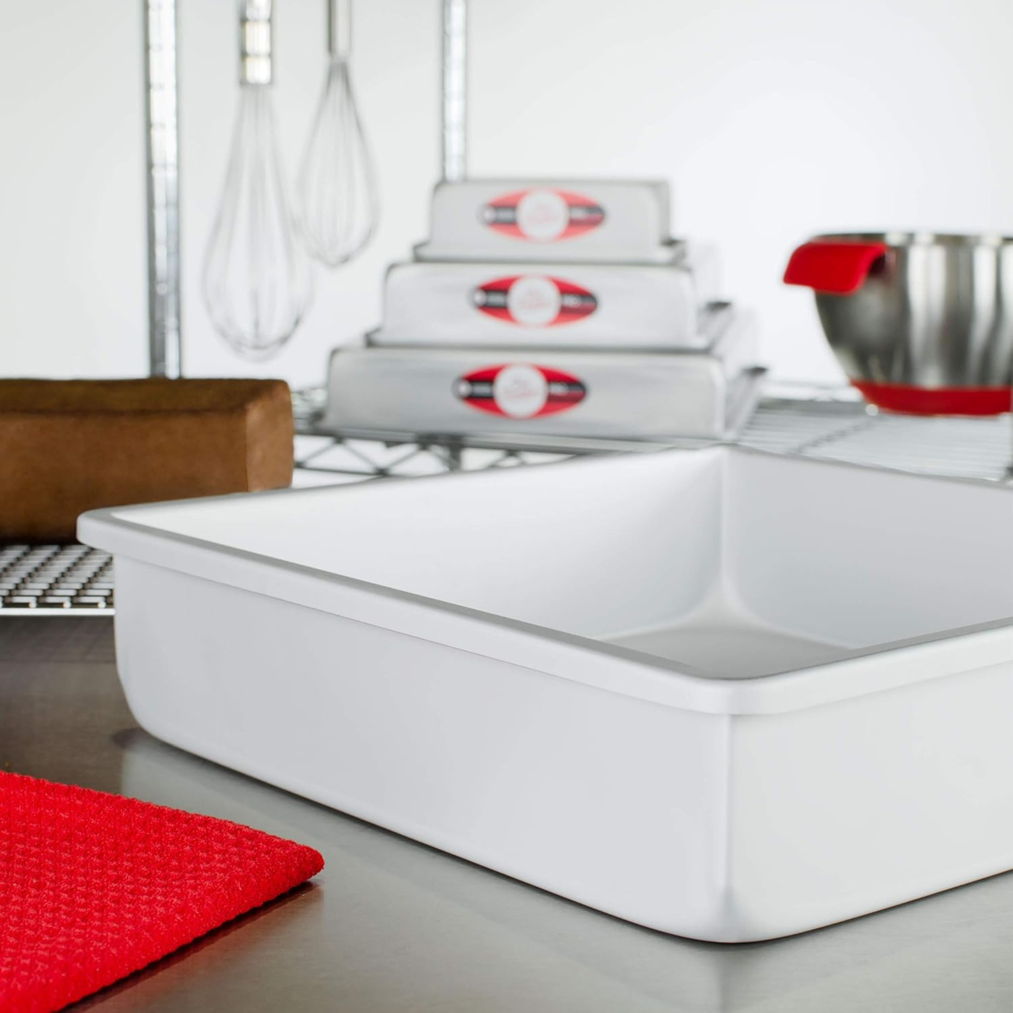 Moule à gâteau carré en aluminium anodisé 30,5 cm x 30,5 cm – Fat Daddio’s