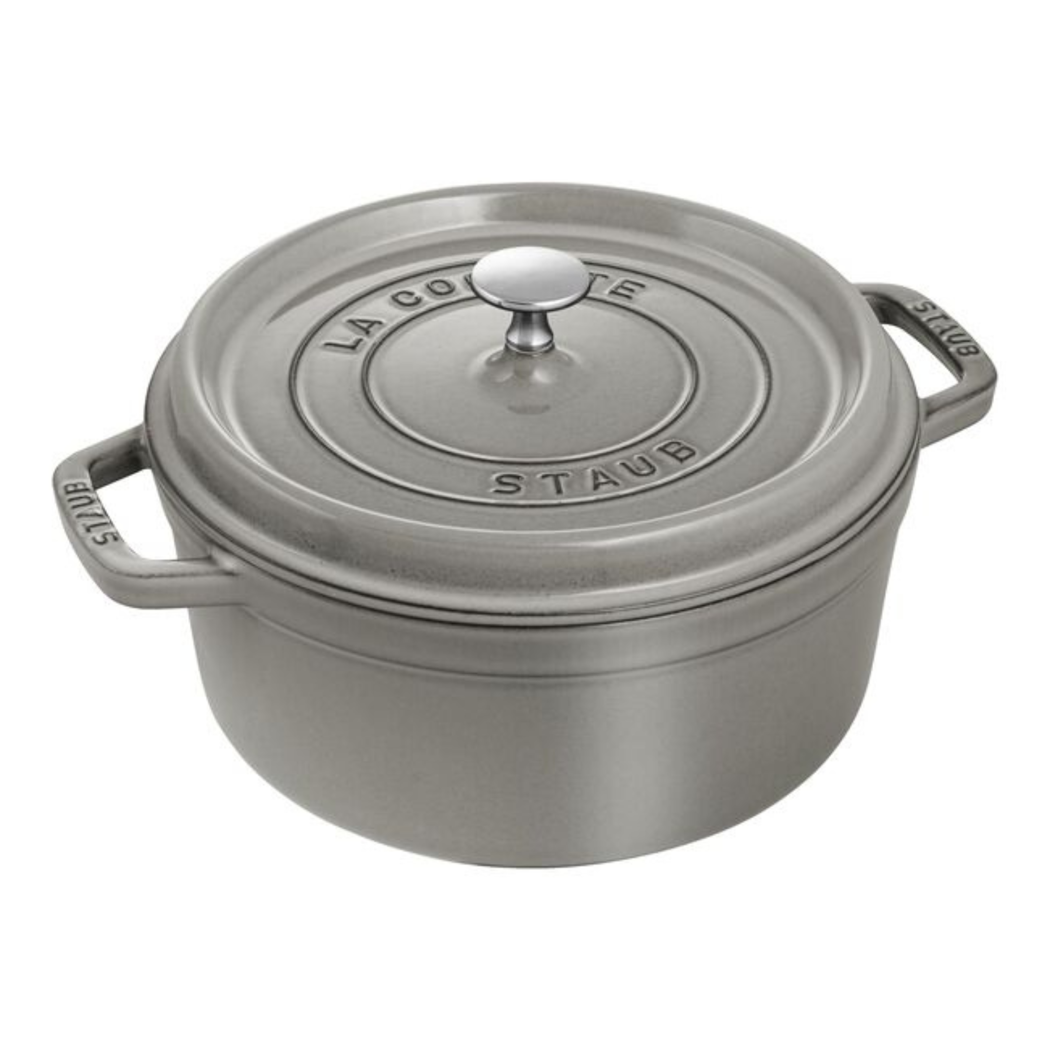 Cocotte ronde en fonte La Cocotte graphite 5,25 L – Staub