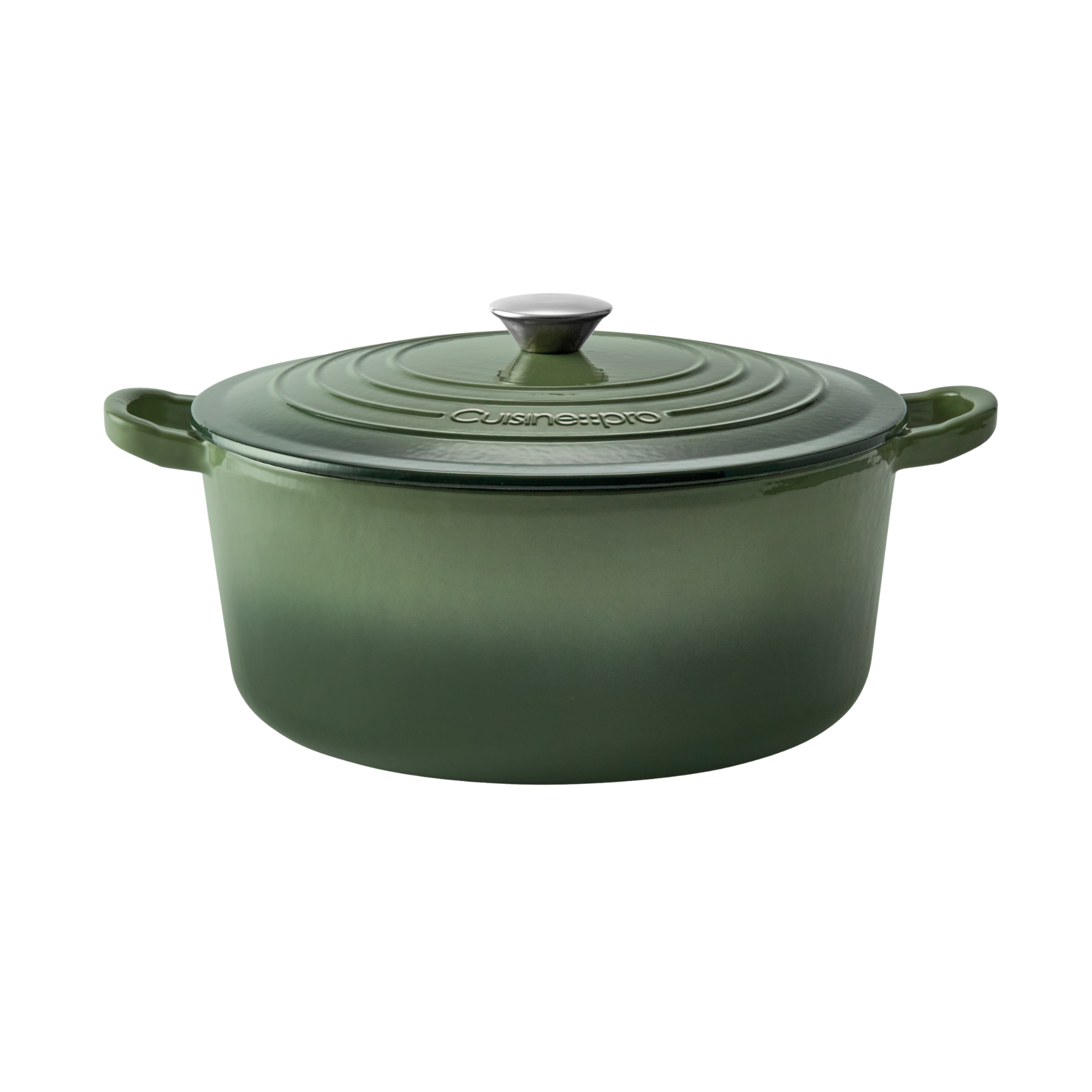 Cocotte ronde en fonte sauge LE CONNOISSEUR™ 6,3 L - Cuisine::pro®