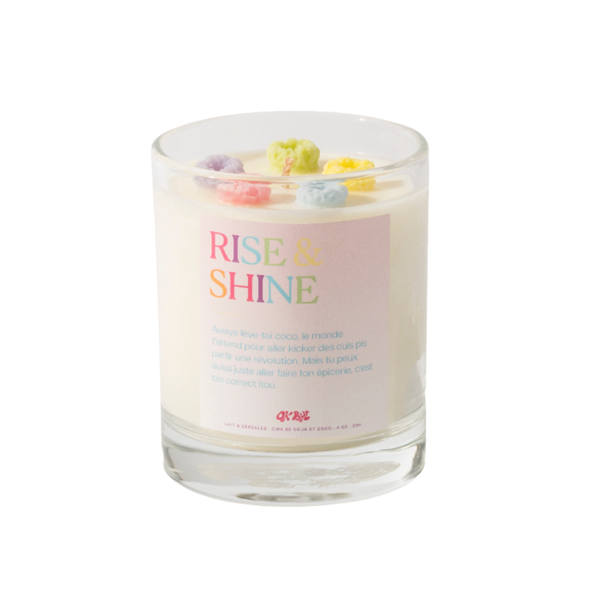 Chandelle Lait & Céréales 5 oz - Ok Bye