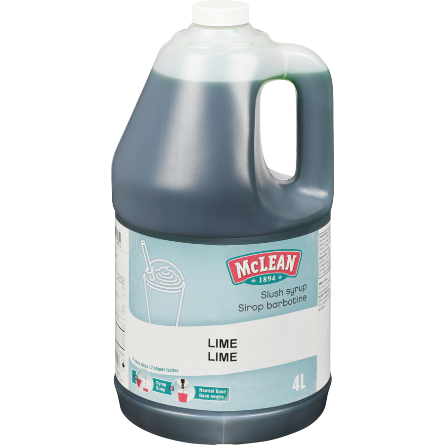 Sirop à barbotine à la Lime 4L