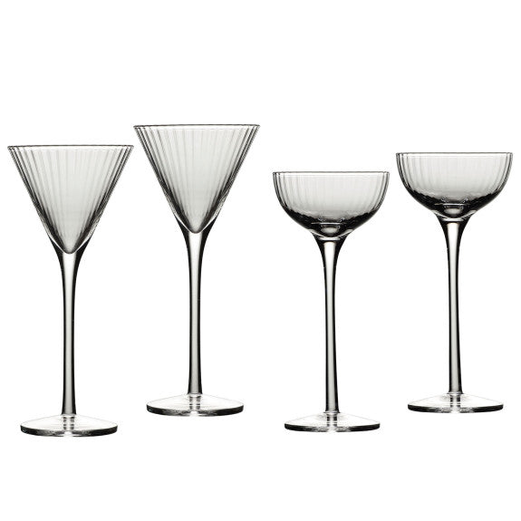 Set of 4 Brilliant Degustation cocktail glasses