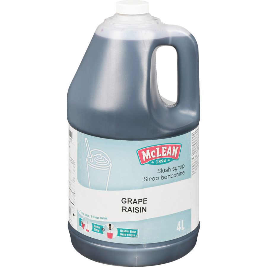 Sirop à barbotine Raisin 4L