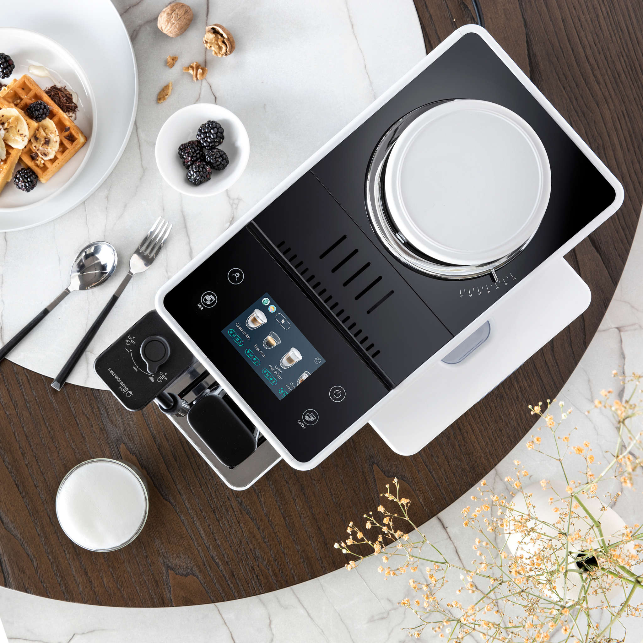 Machine à café automatique Rivelia Blanche - De'Longhi De'Longhi