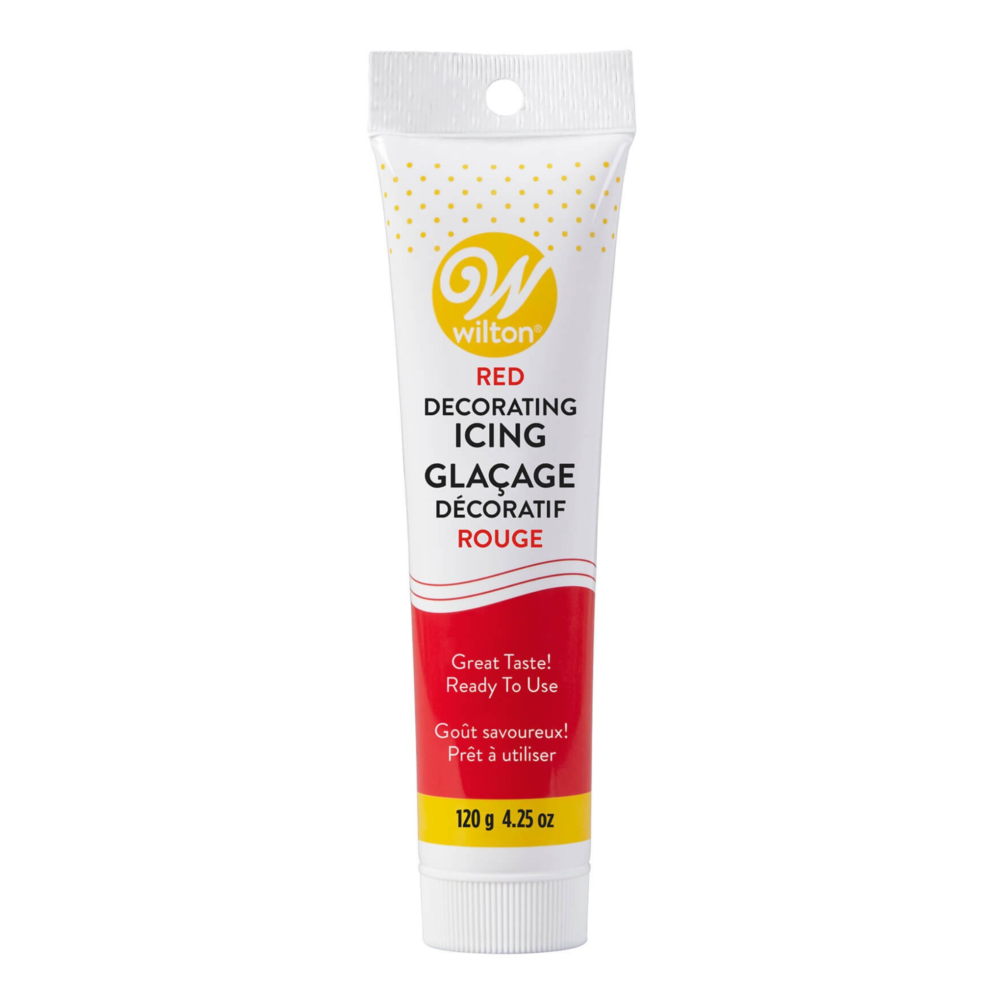 Tube de glaçage Rouge 120g - Wilton