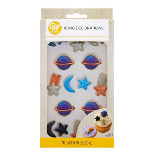 Décorations en glaçage royal Galaxie - Wilton