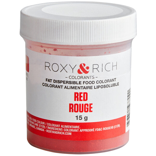 Colorant alimentaire rouge cerise poudre hydrosoluble professionnel 5114 -  Couleur Rouge cerise - Poids 25 g - Pâtisserie - Parlapapa
