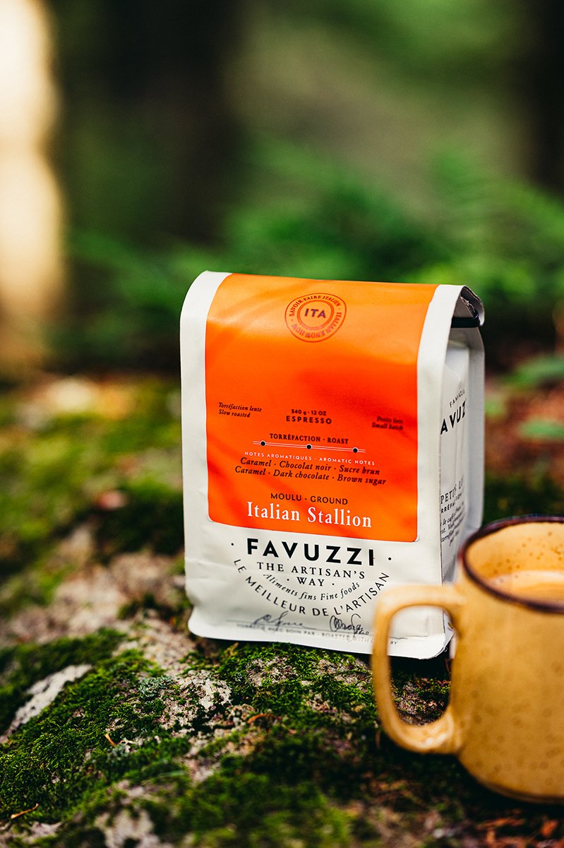 Café italien Stallion 340 g - Favuzzi