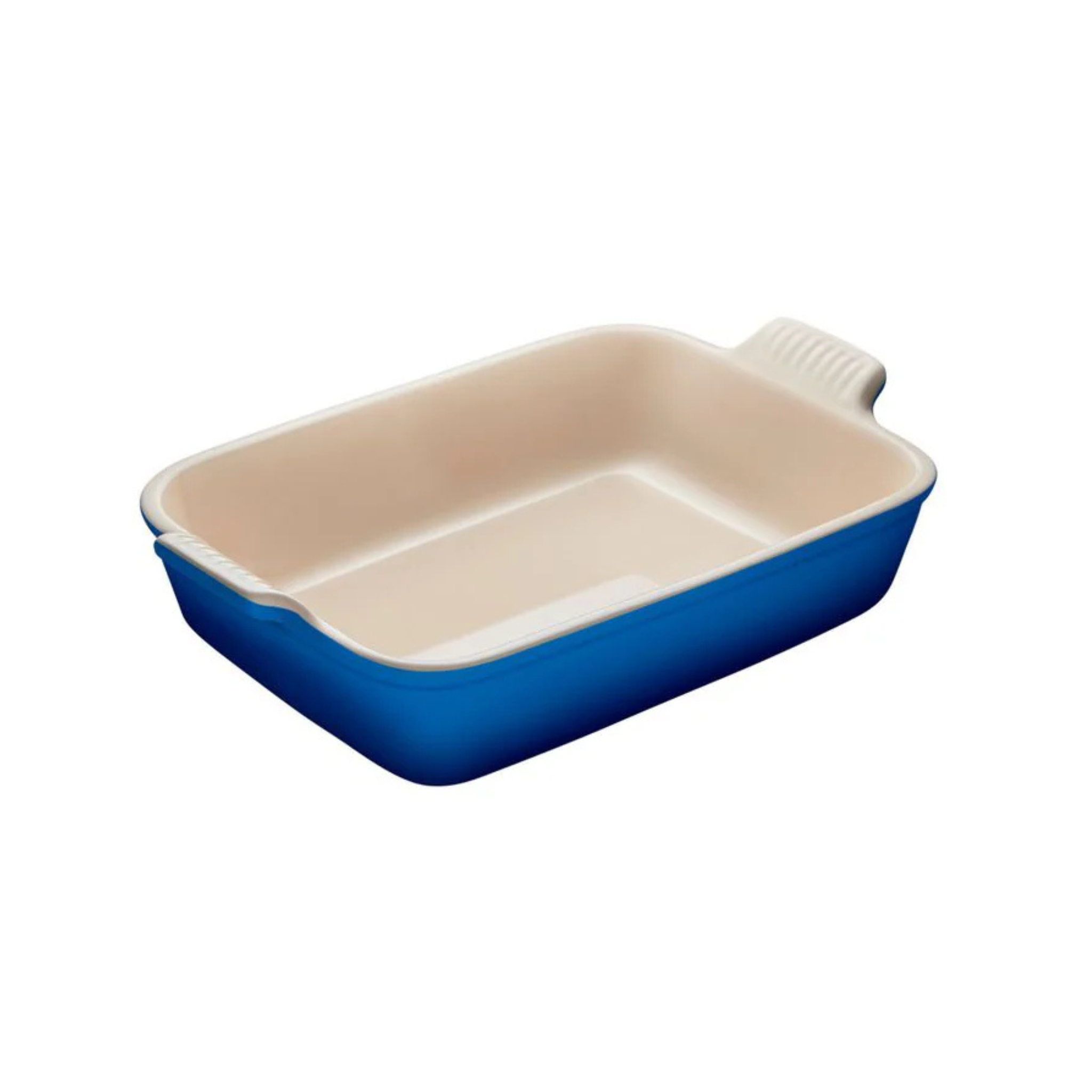 Plat rectangulaire en grès Heritage Bleuet 4.7 L – Le Creuset