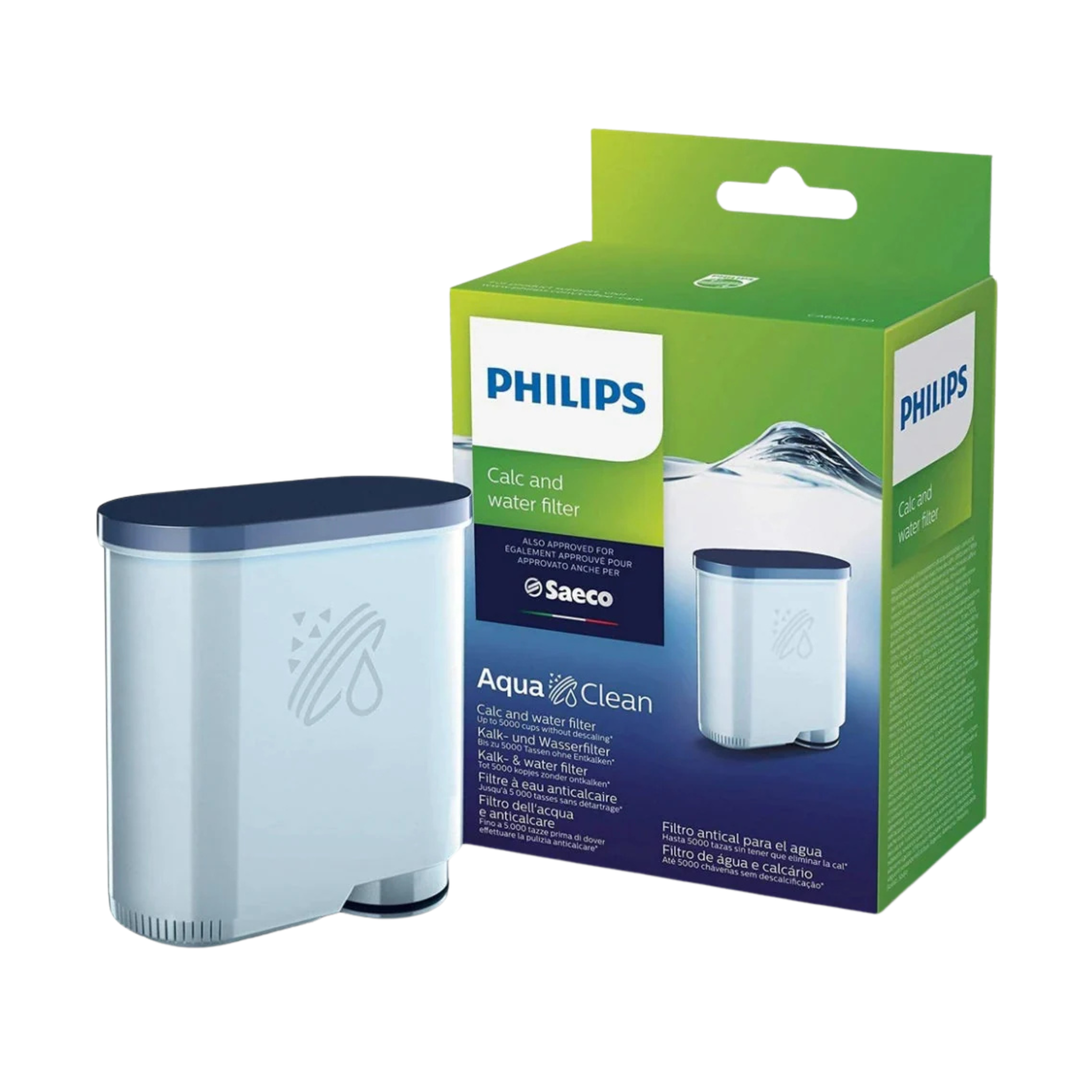 Filtre à eau anticalcaire AquaClean - Philips
