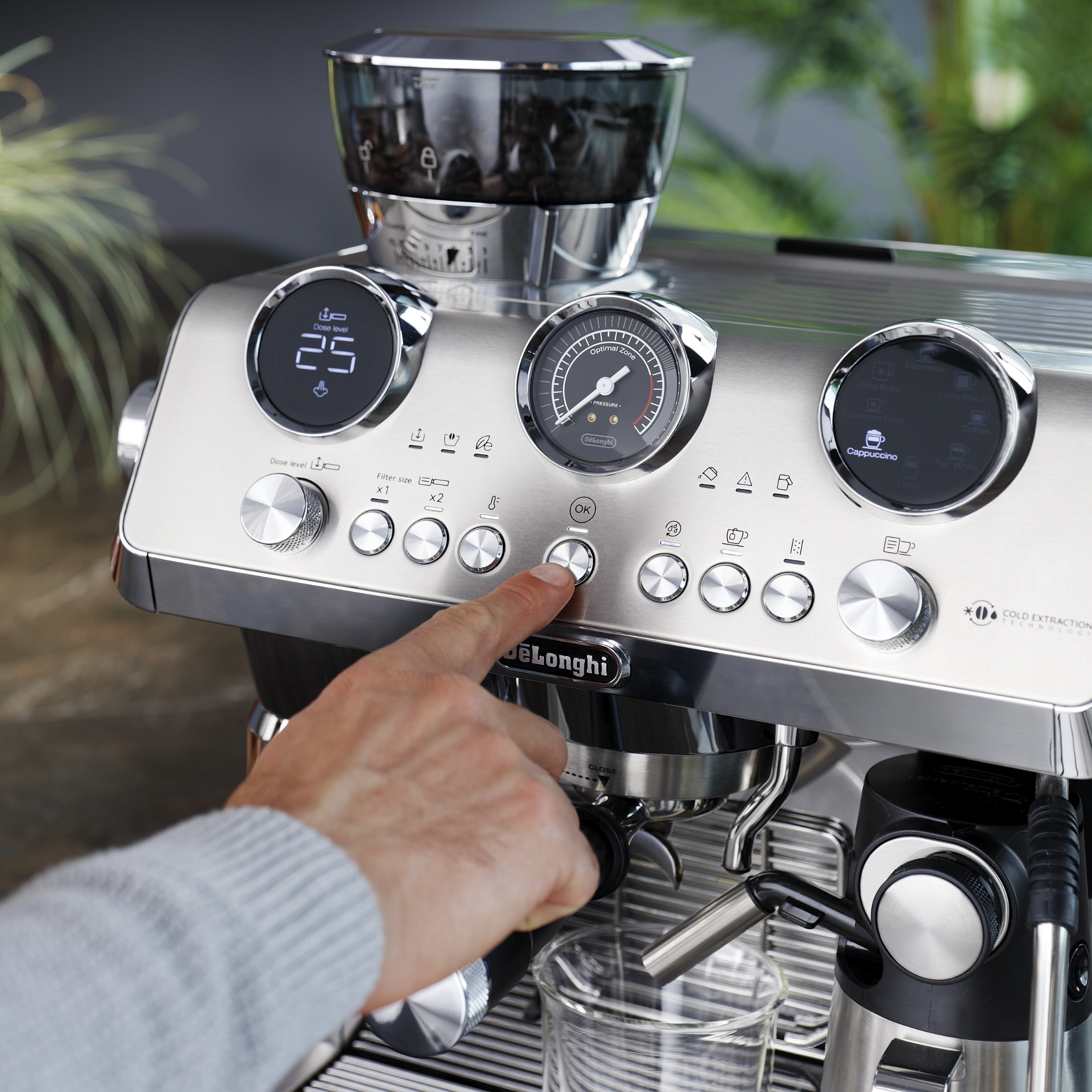Machine à café manuelle La Specialista Maestro avec Cold Brew - De'Longhi De'Longhi