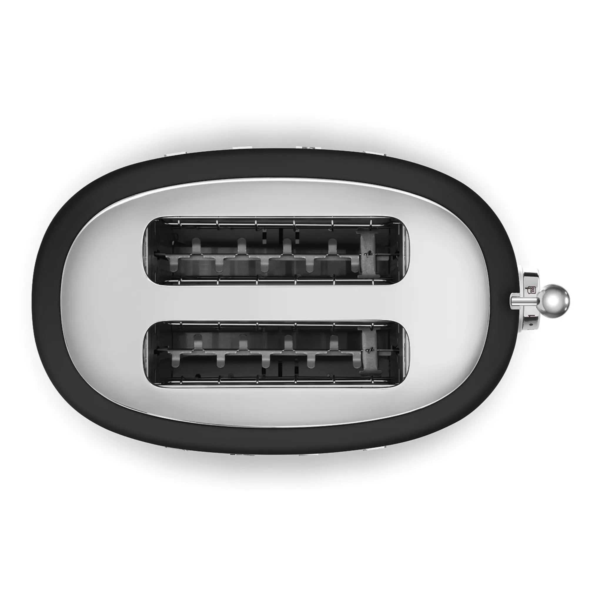 Grille-pain Deluxe 2 tranches Noir - Smeg Smeg