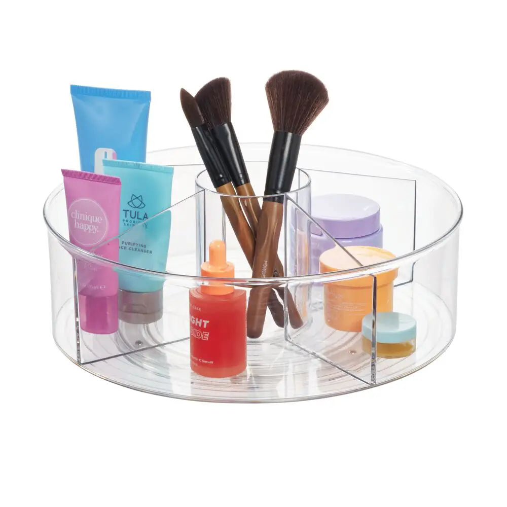 Plateau de rangement tournant en plastique 11.5po Interdesign