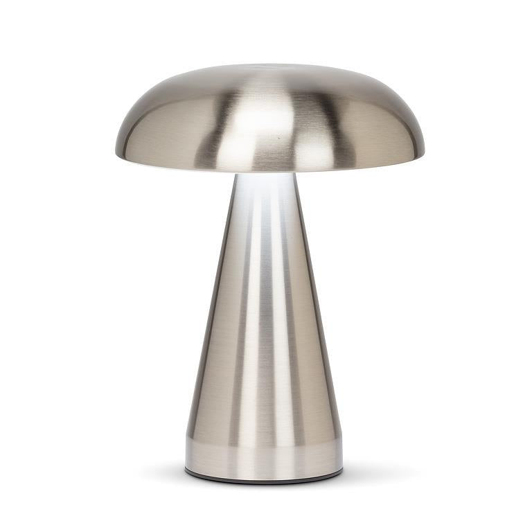Lampe champignon Argent