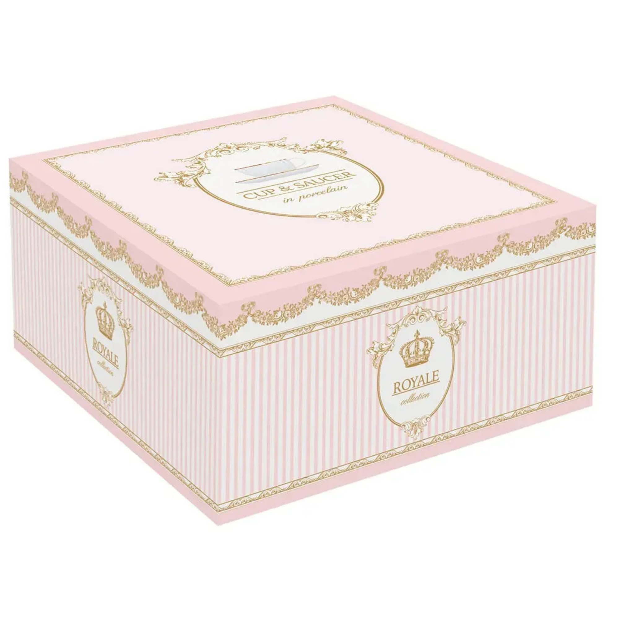 Tasse avec soucoupe Royale Rose 200ml