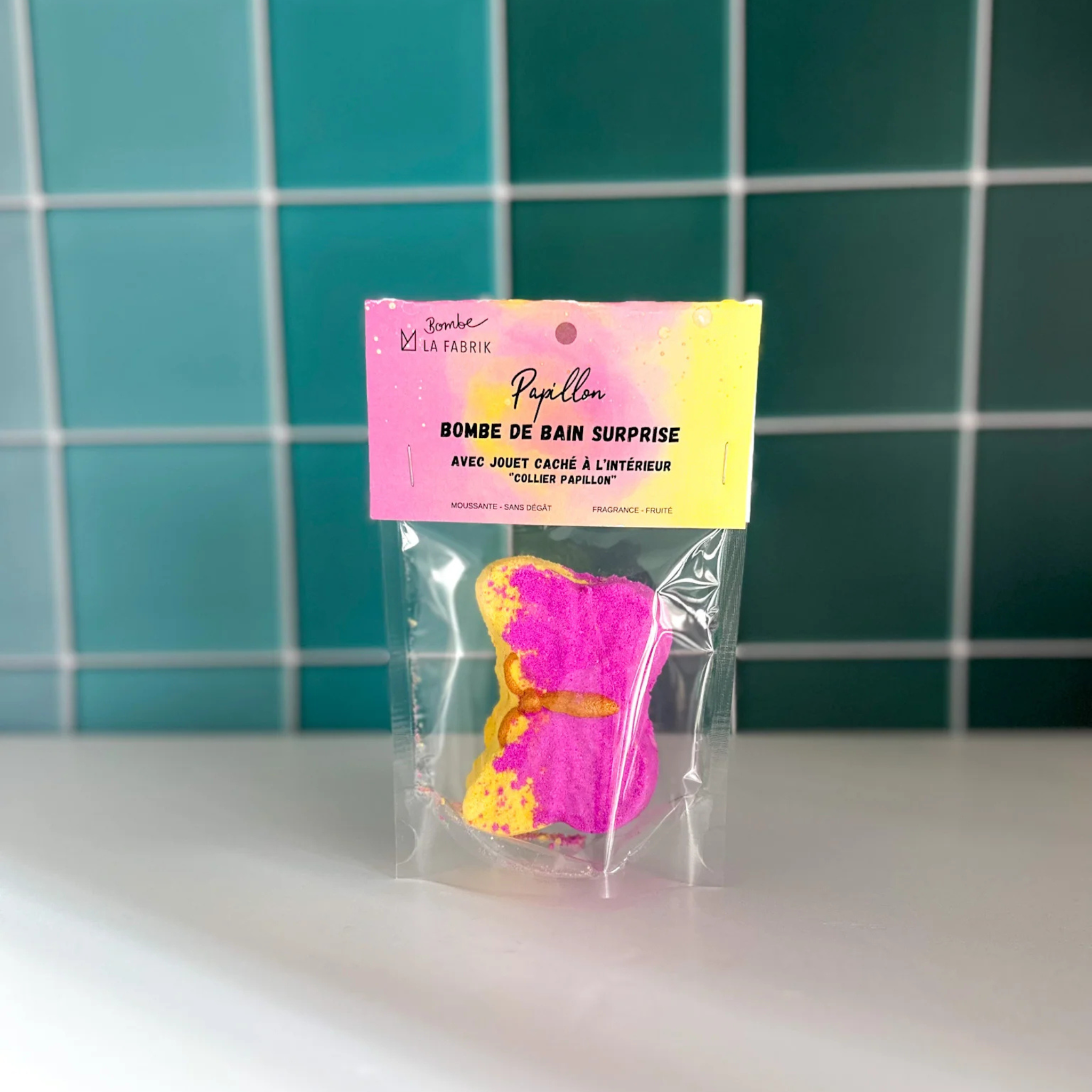 Bombe de bain surprise Papillon - La Fabrik
