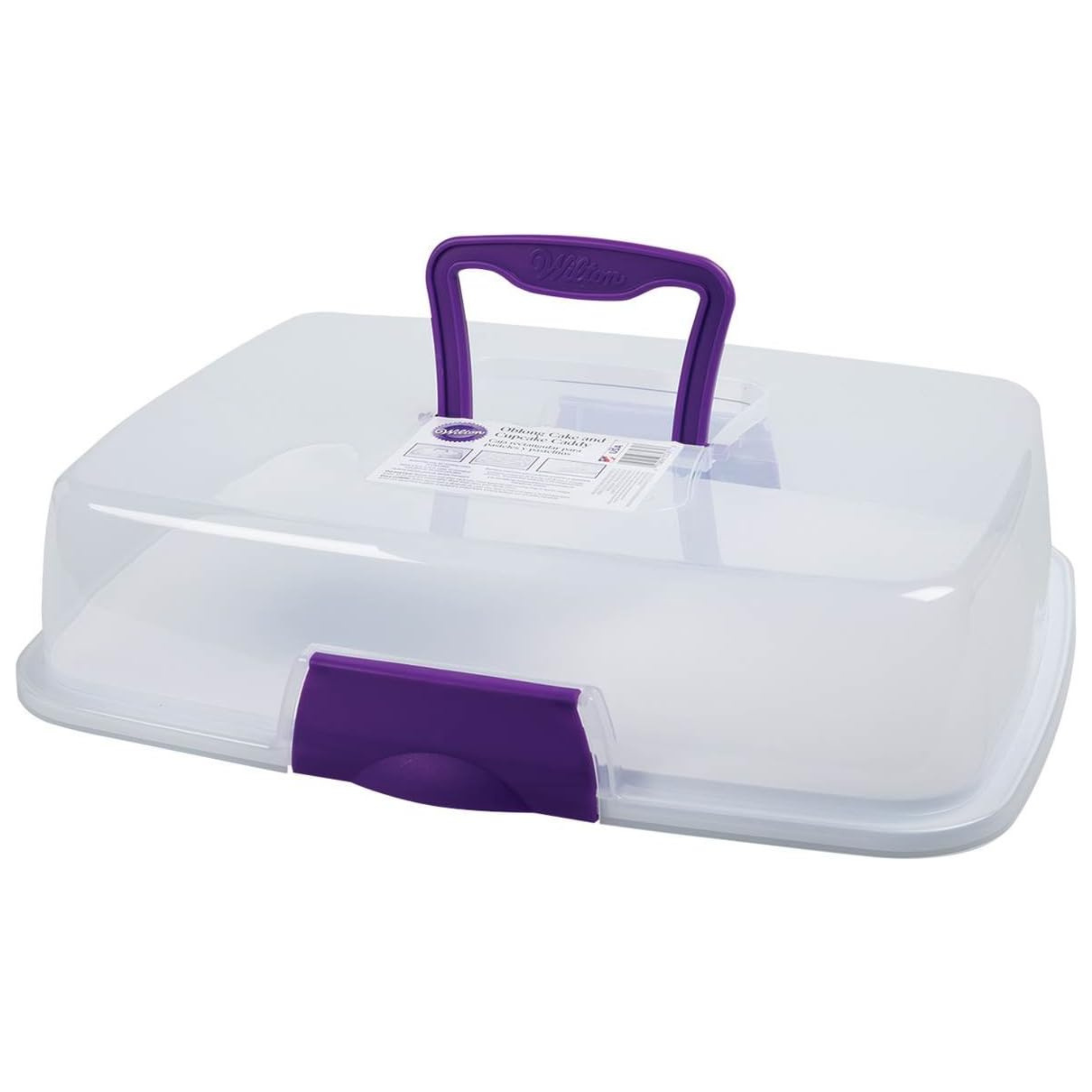 Boîte de transport pour cupcakes ou gâteaux rectangulaires - Wilton