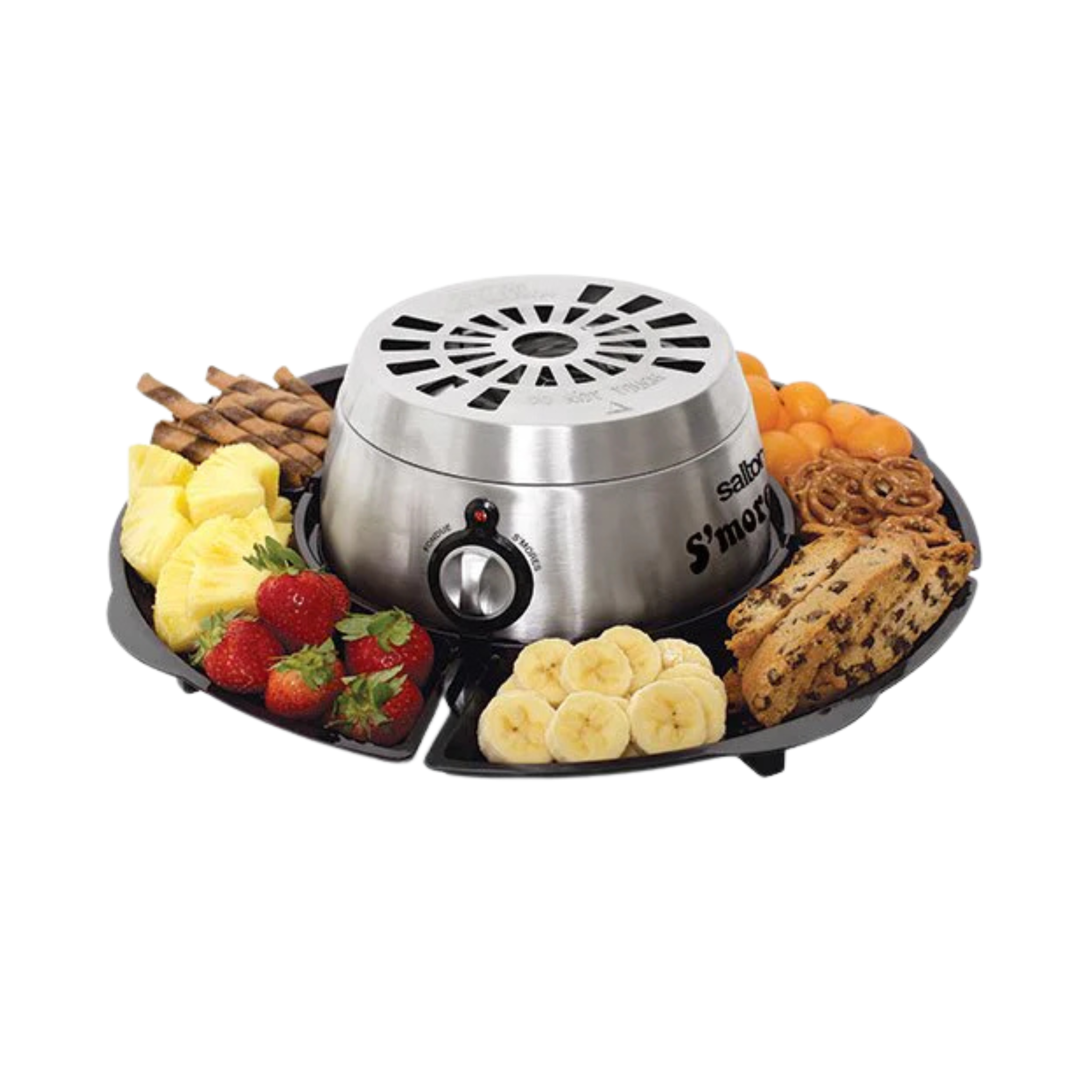 Appareil à s’mores et fondue électrique avec accessoires – Salton