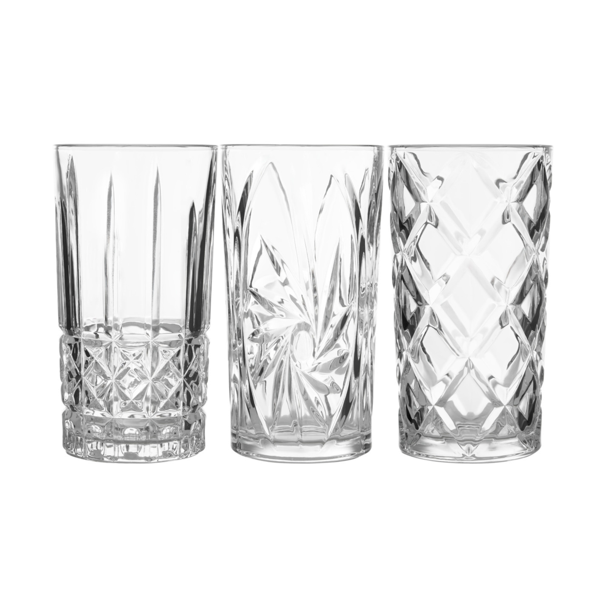 Ensemble de 6 verres longs assortis 360 ml - Maxwell & Williams