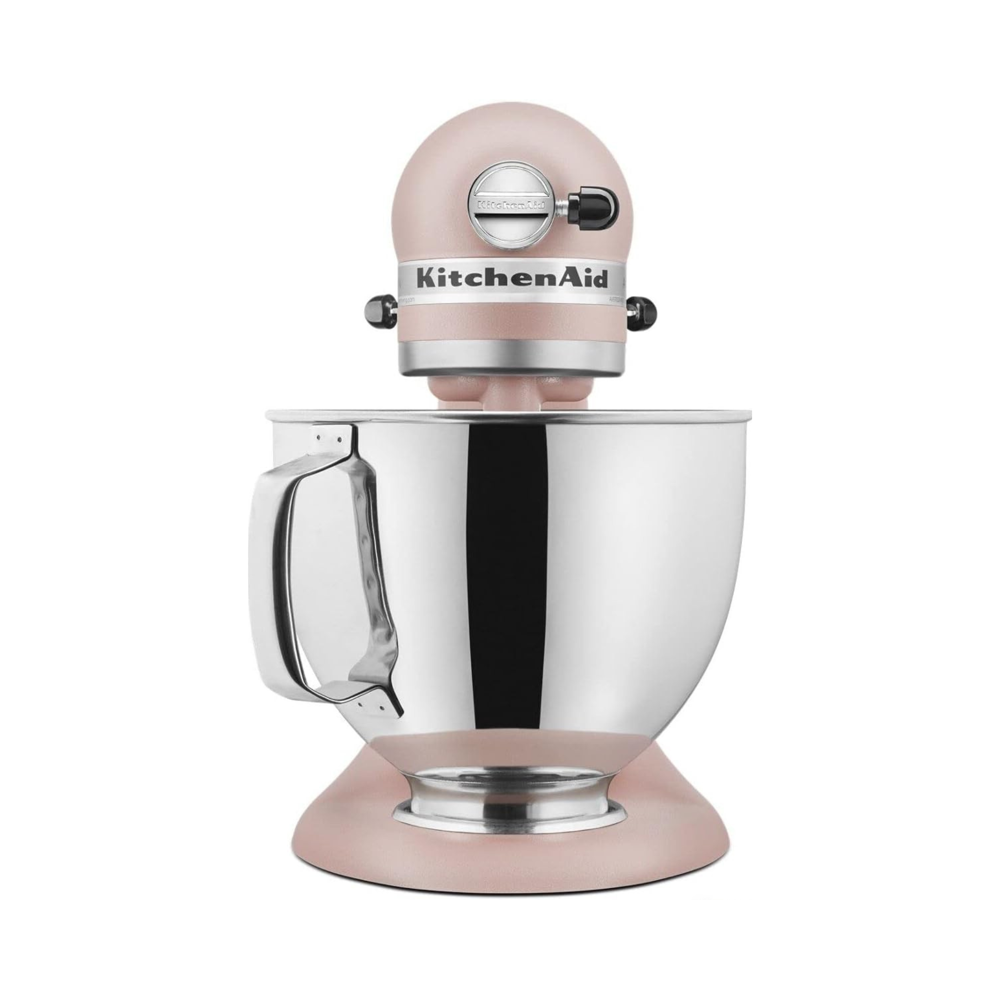 Batteur sur socle Artisan® à tête inclinable rose plume 5 pintes – KitchenAid