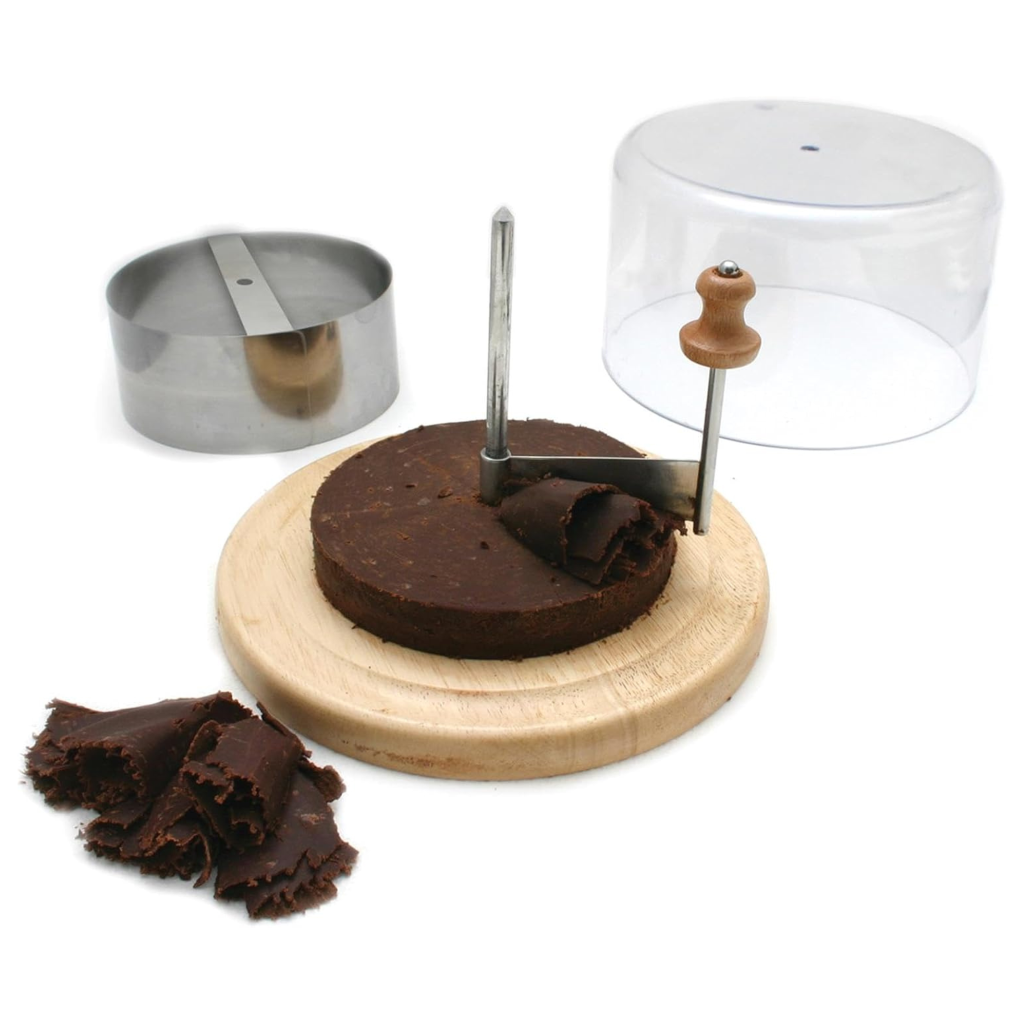 girolle fromage inox Swissmar vue de dessus
