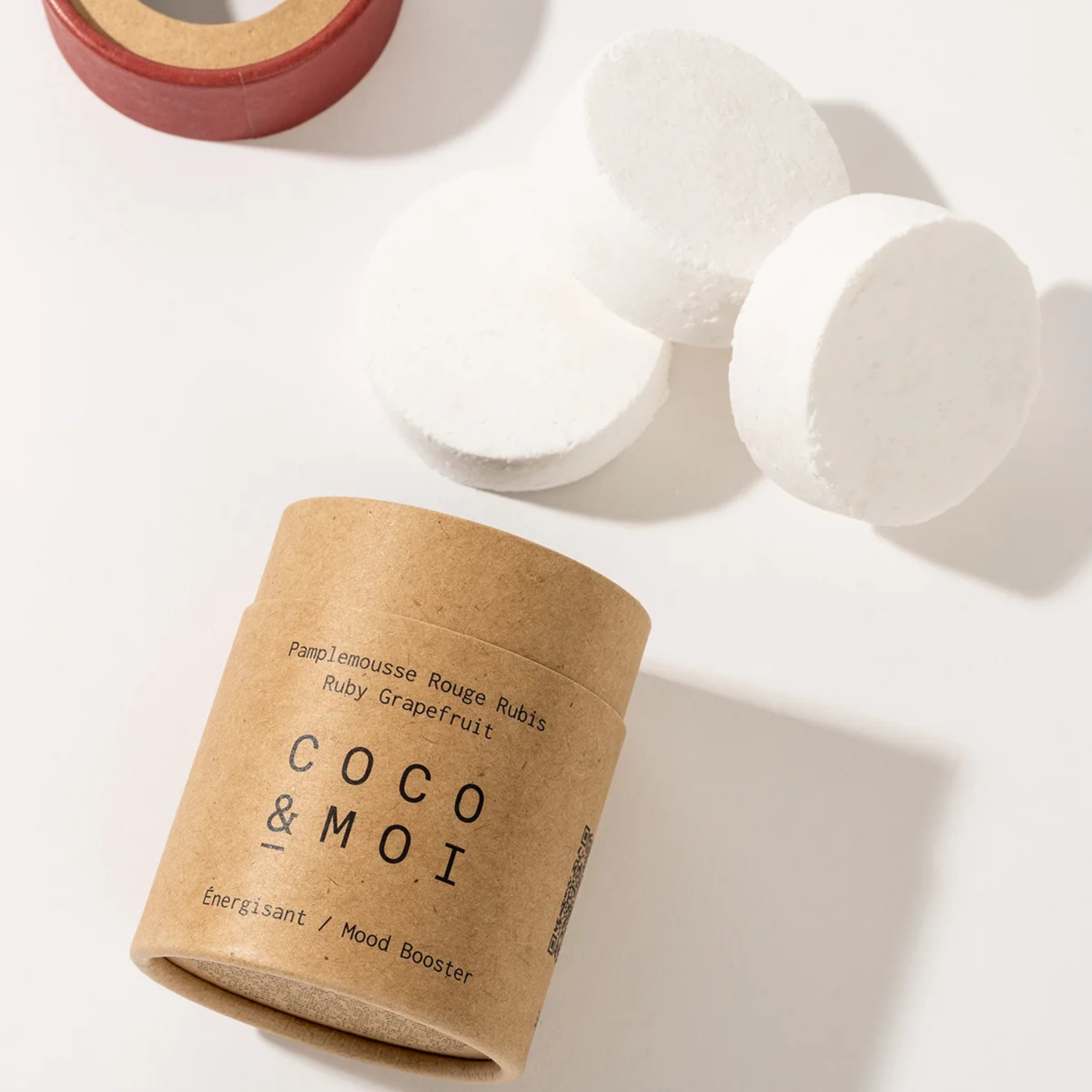 Set of 3 Ruby Red Grapefruit Shower Steamers 48g - Coco et Moi