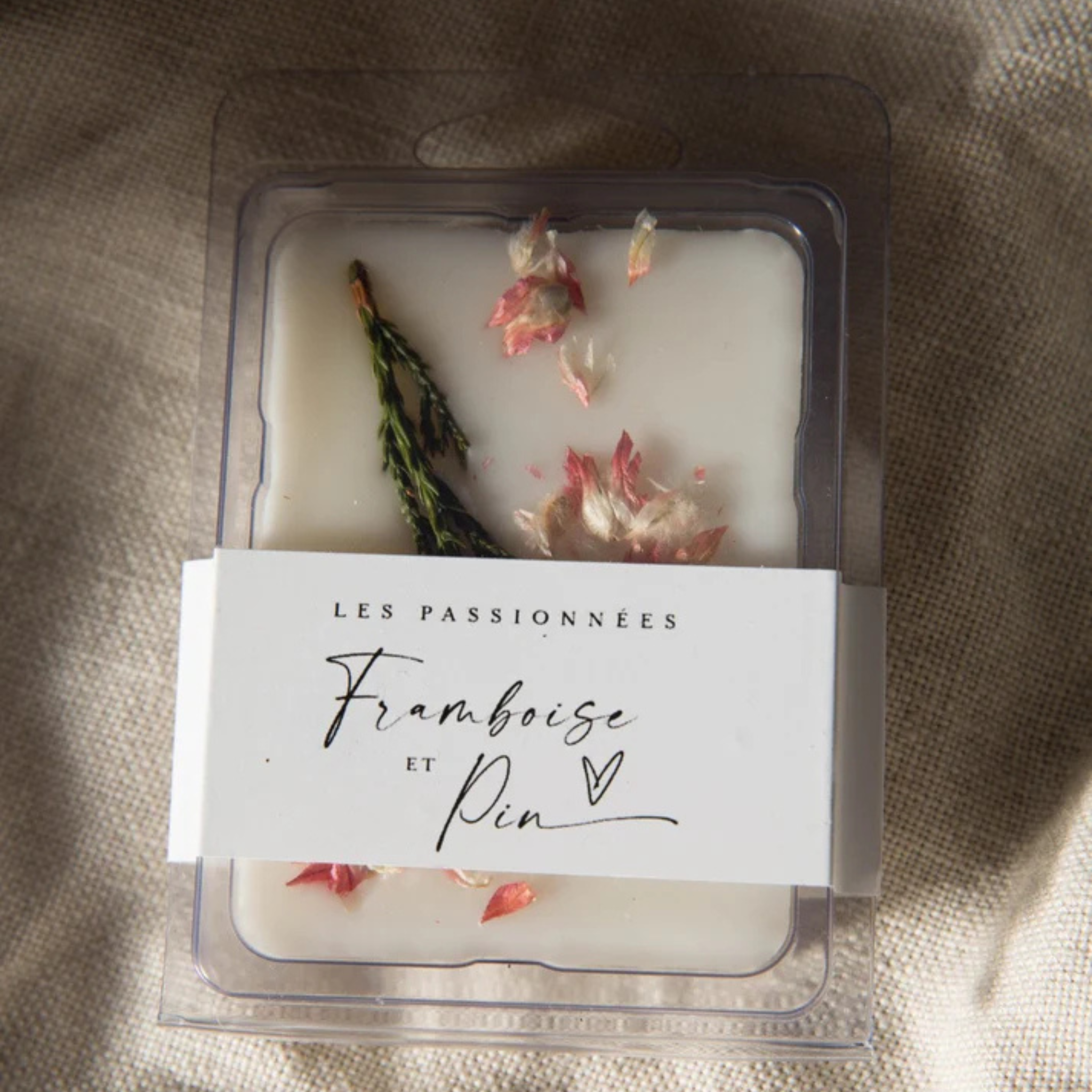 Cubes de cire parfumée Framboise & Pin - Les Passionnées