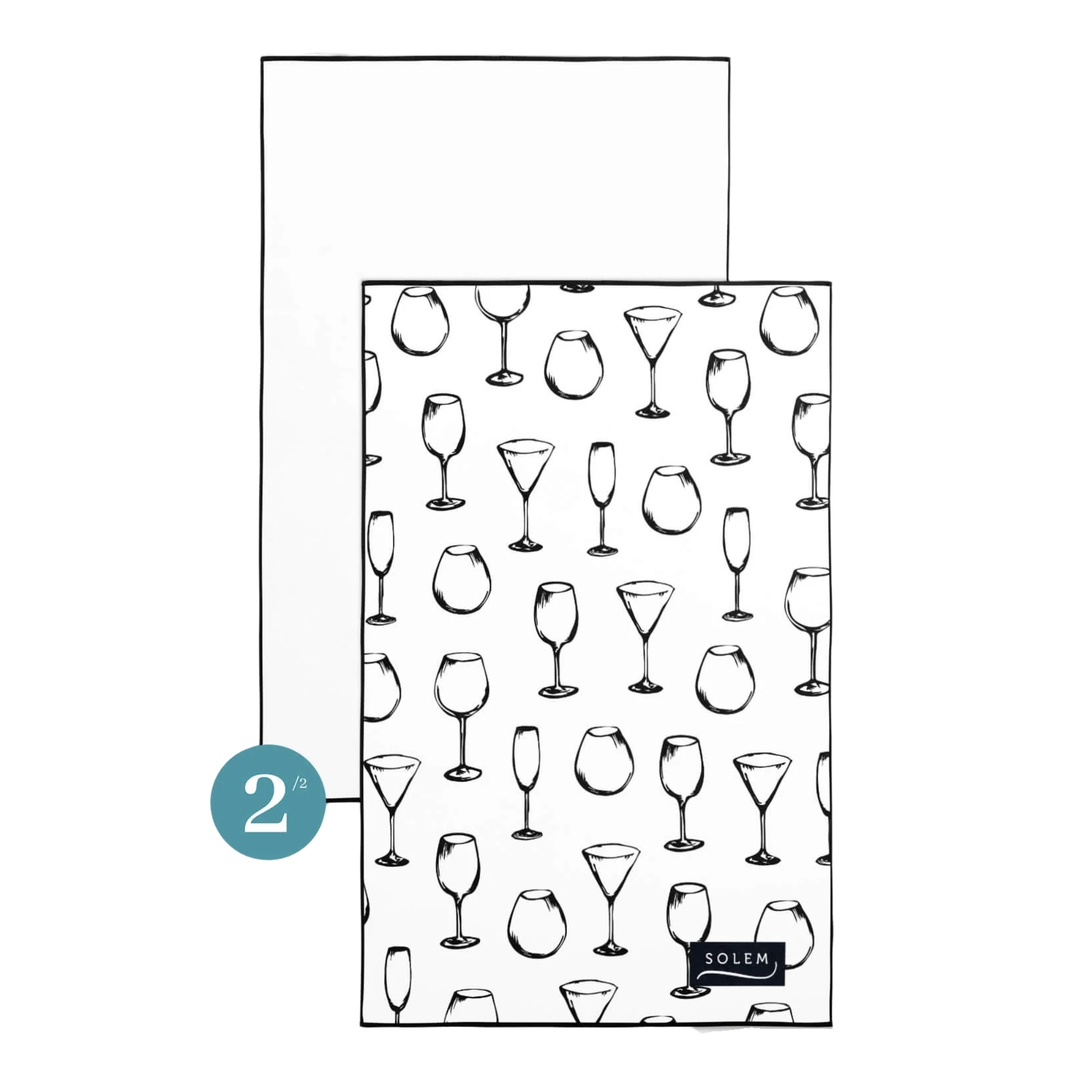 Ensemble de 2 linges de polissage Le Grand Cru - Solem