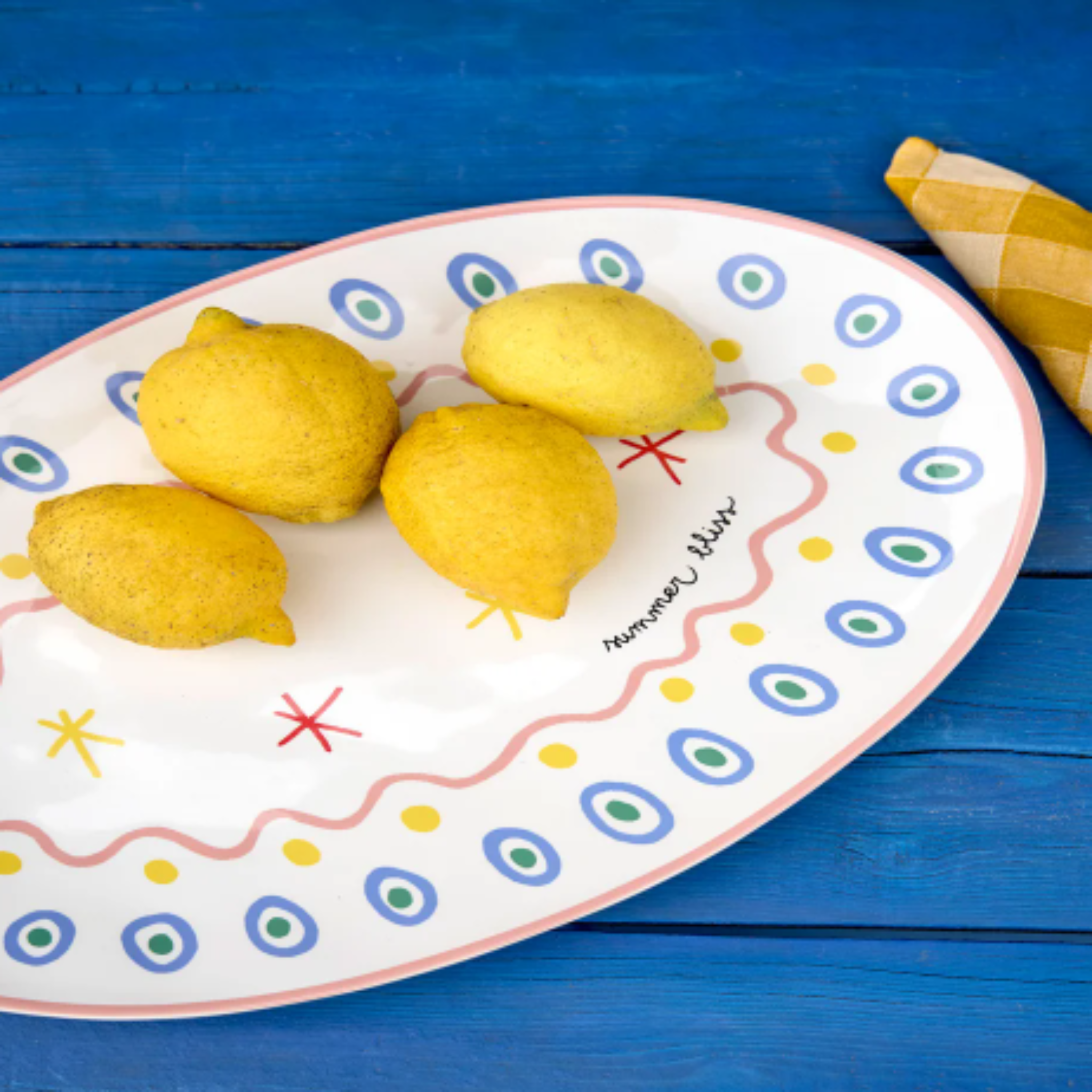 Plateau oval Summer Bliss 45x31cm - Costa Nova