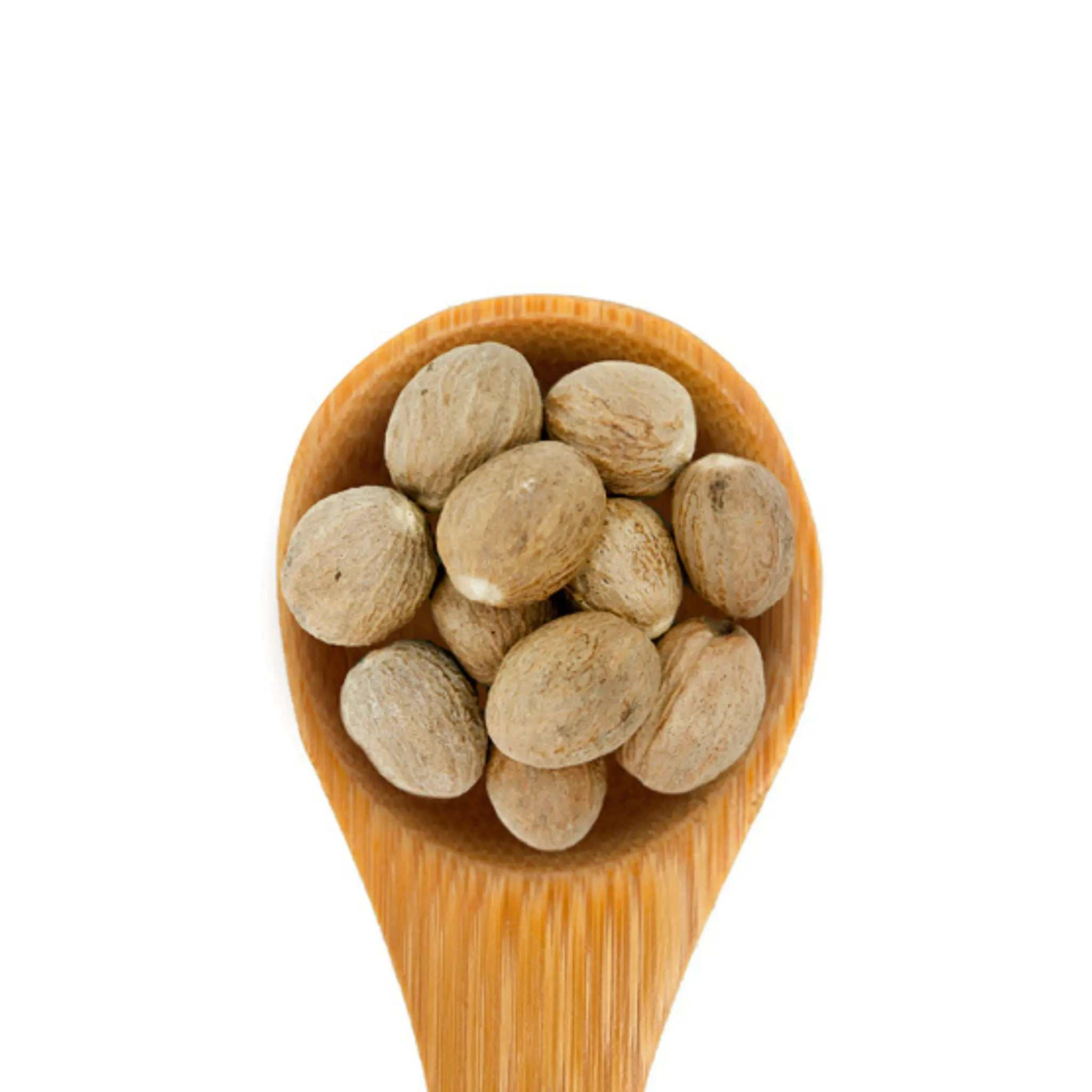 Noix de muscade entière 46 g Les Soeurs en vrac emballage rehaussant saveur tartes sauces et fruits