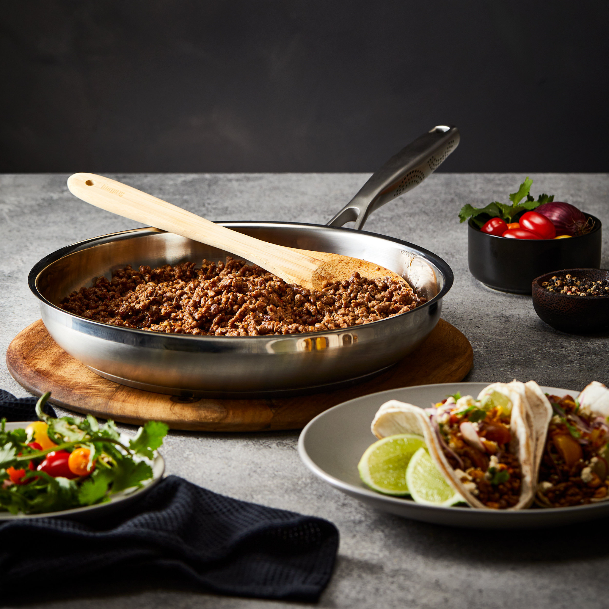 Poêle à frire iD3® SS 30 cm – Cuisine::pro®