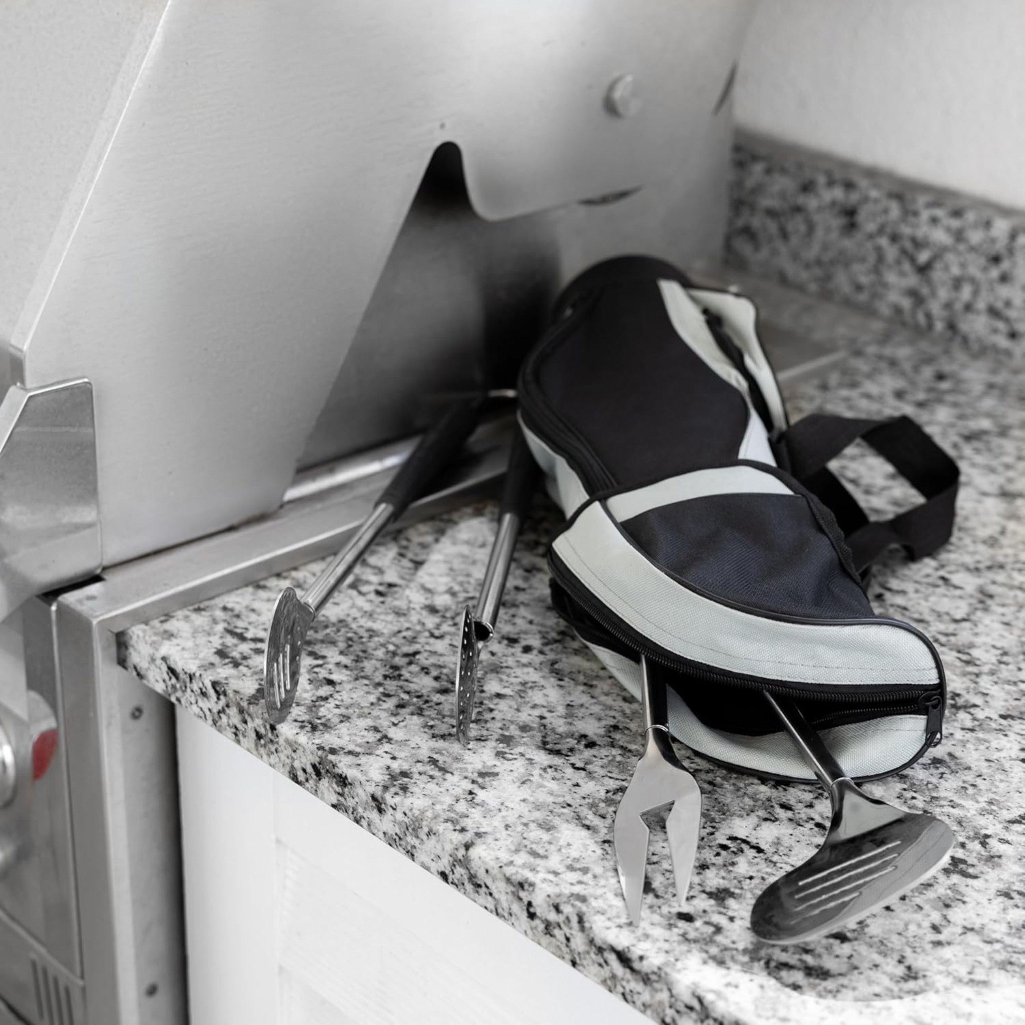 Ensemble de 3 outils pour barbecue thématique golf - Outset