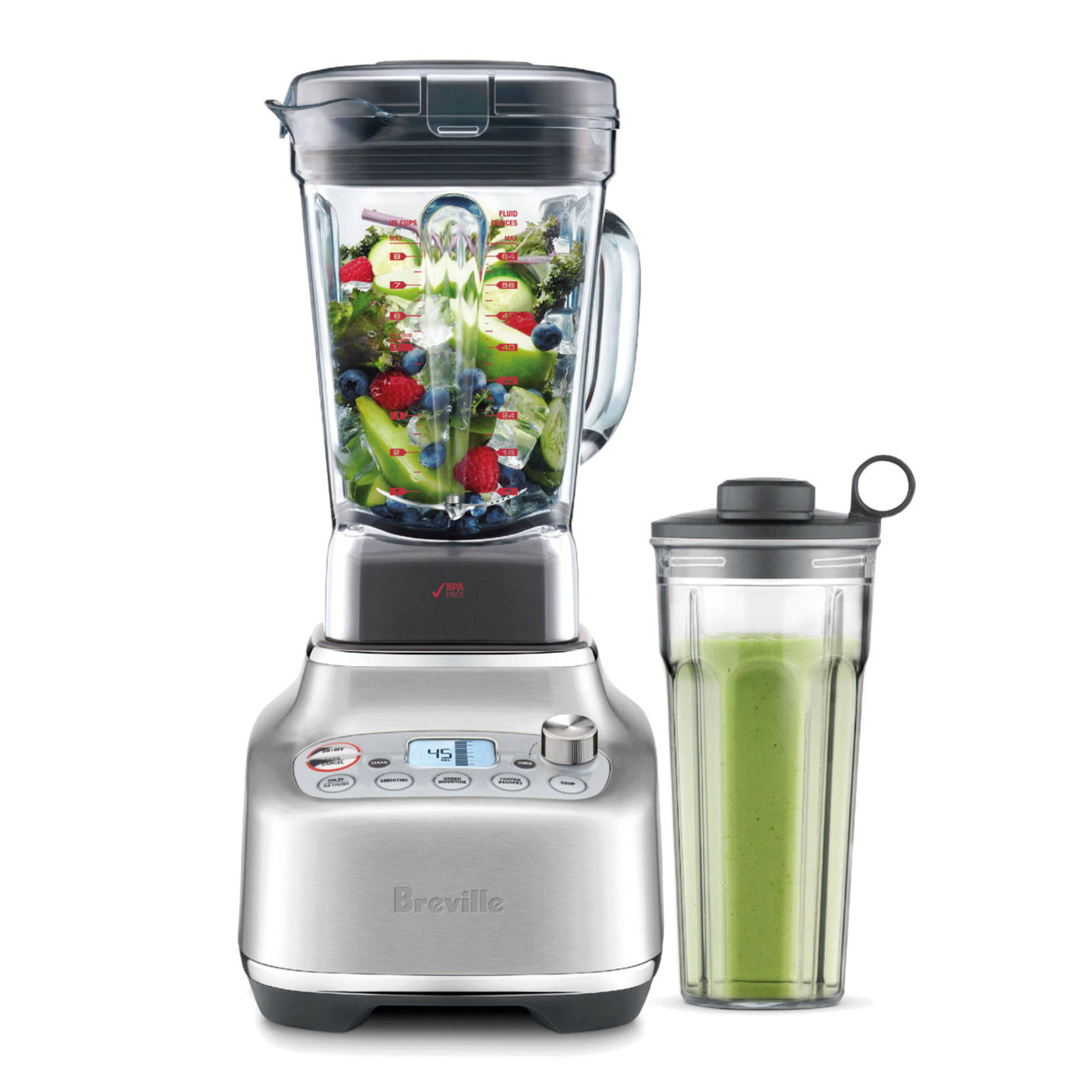 Mélangeur Super Q™ acier inoxydable brossé – Breville