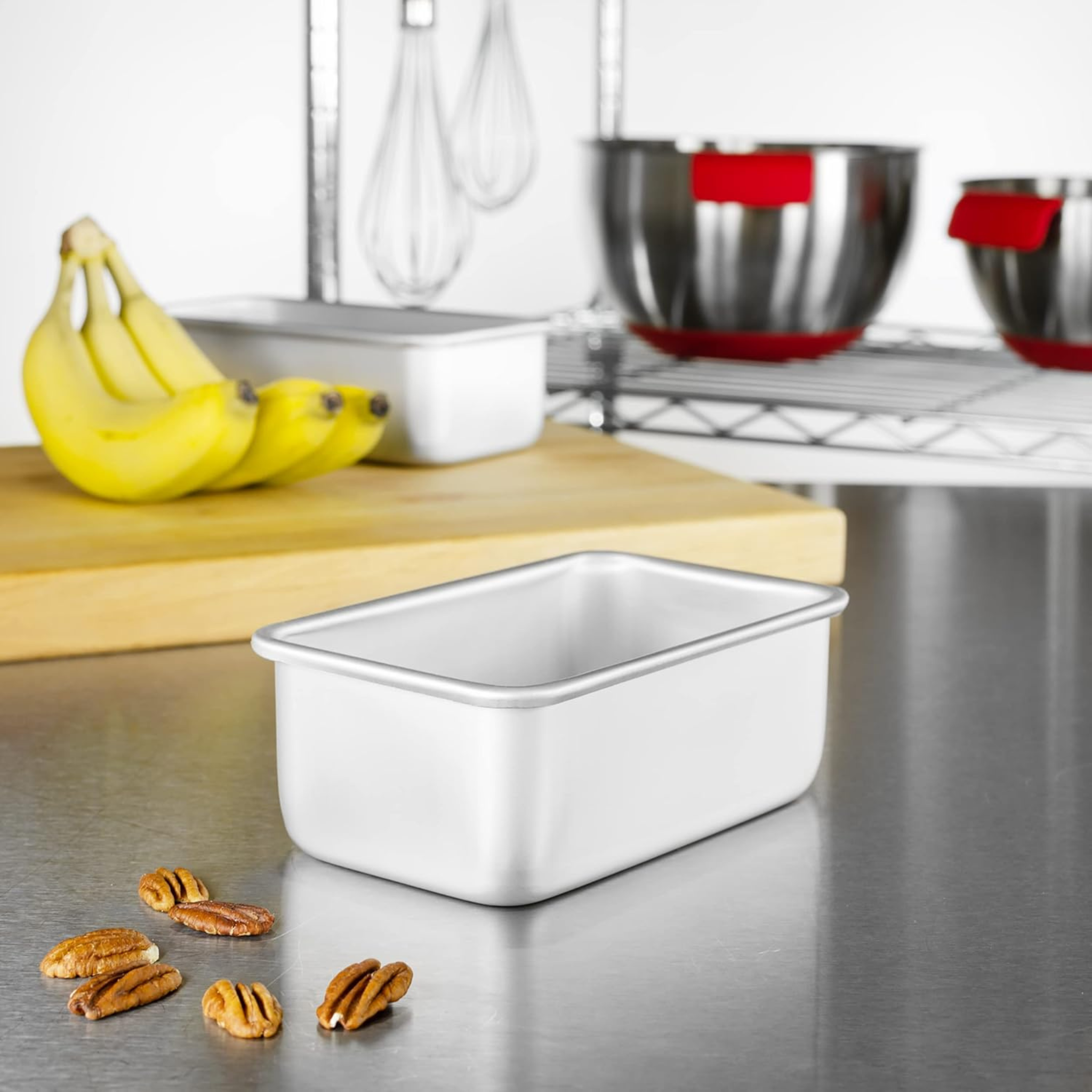 Moule à pain en aluminium anodisé 16,2 cm x 9,5 cm – Fat Daddio’s