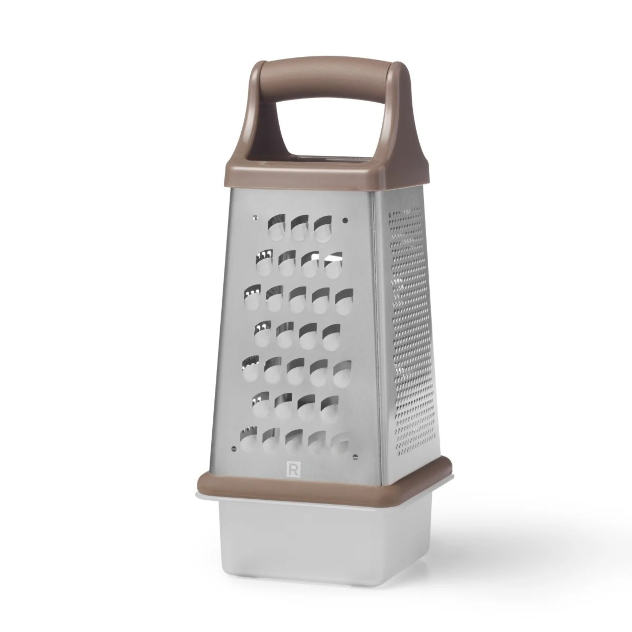 Râpe à quatre faces en acier inoxydable avec contenant – Ricardo