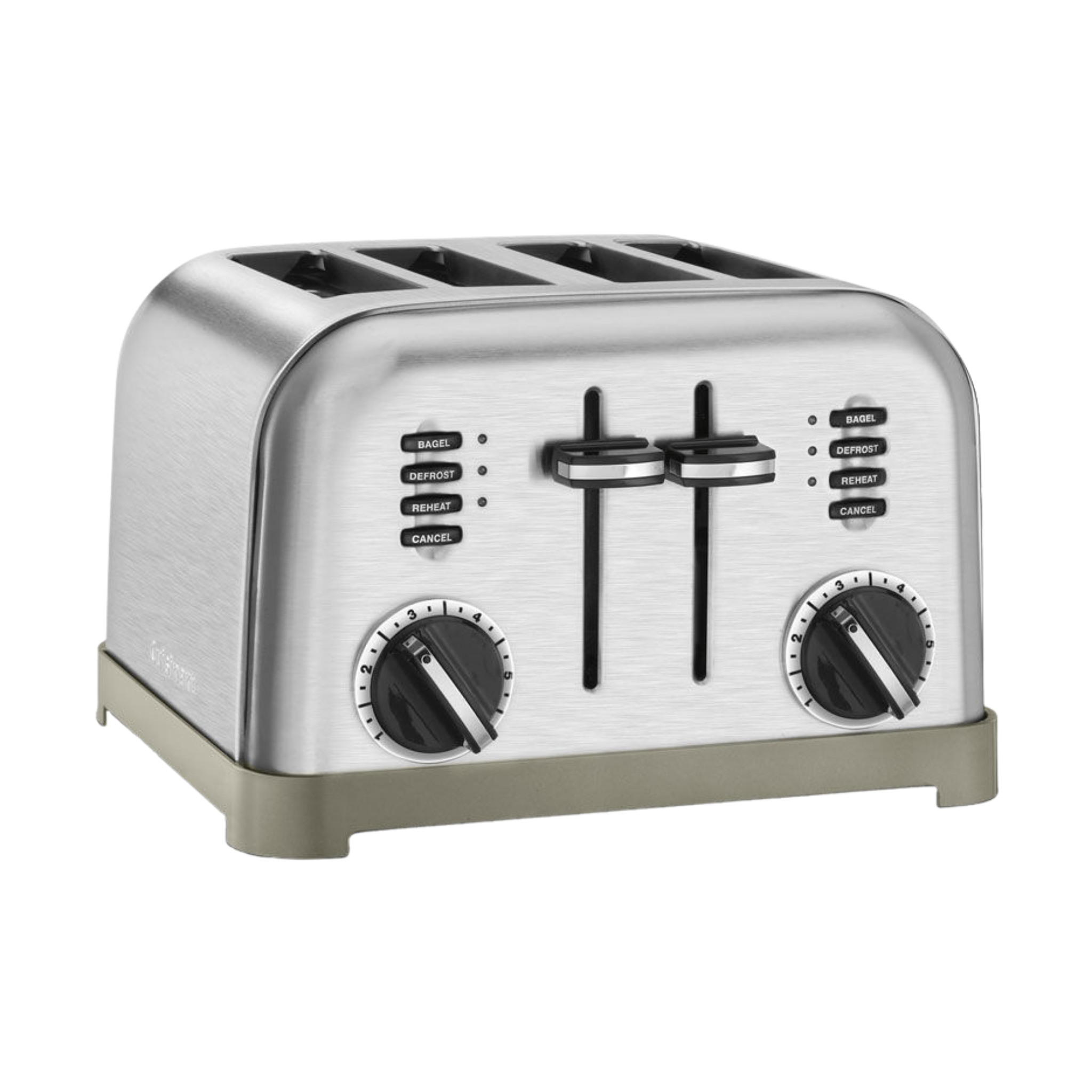 Grille-pain 4 tranches en acier inoxydable - Cuisinart