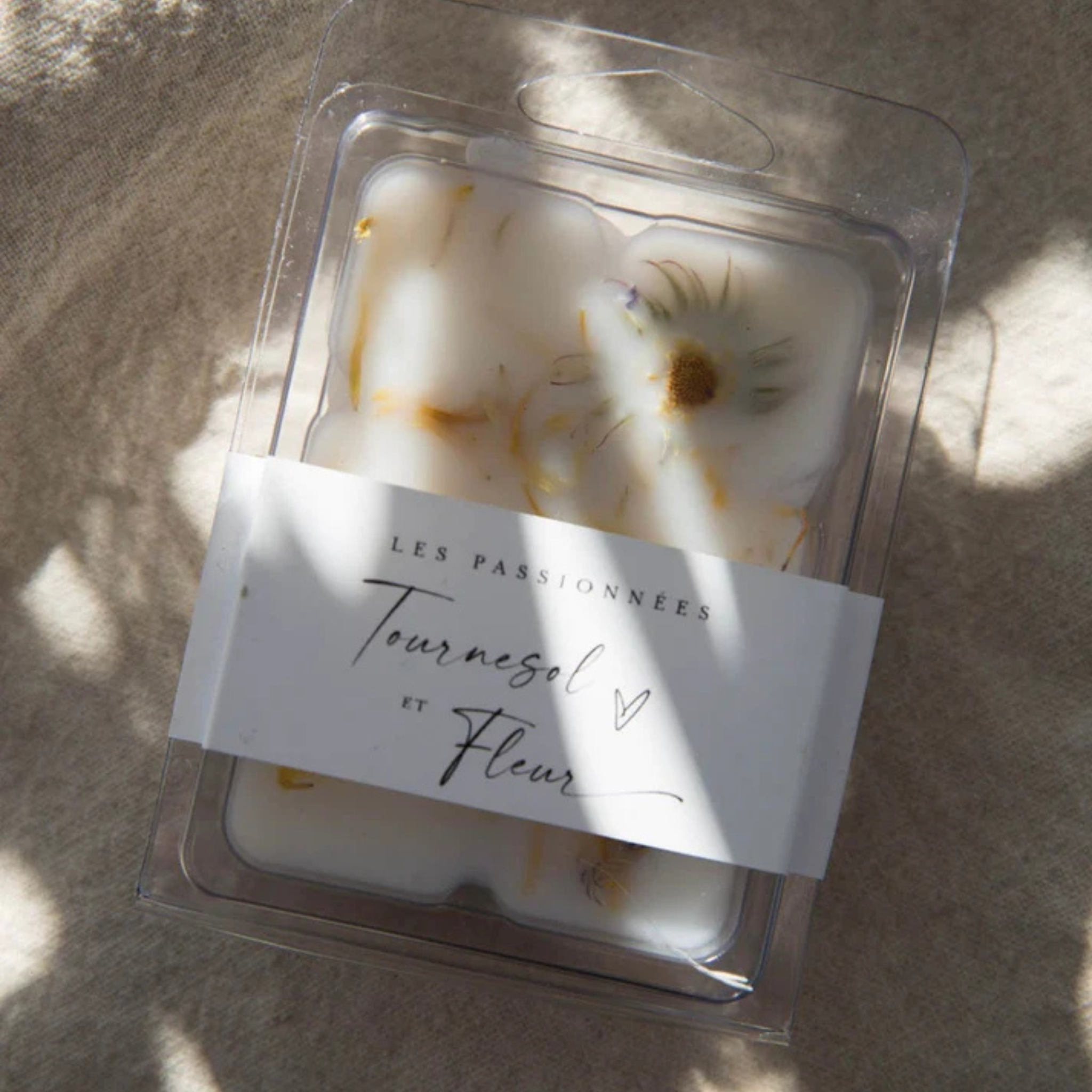 Cubes de cire parfum Tournesol & Fleur - Les Passionnées