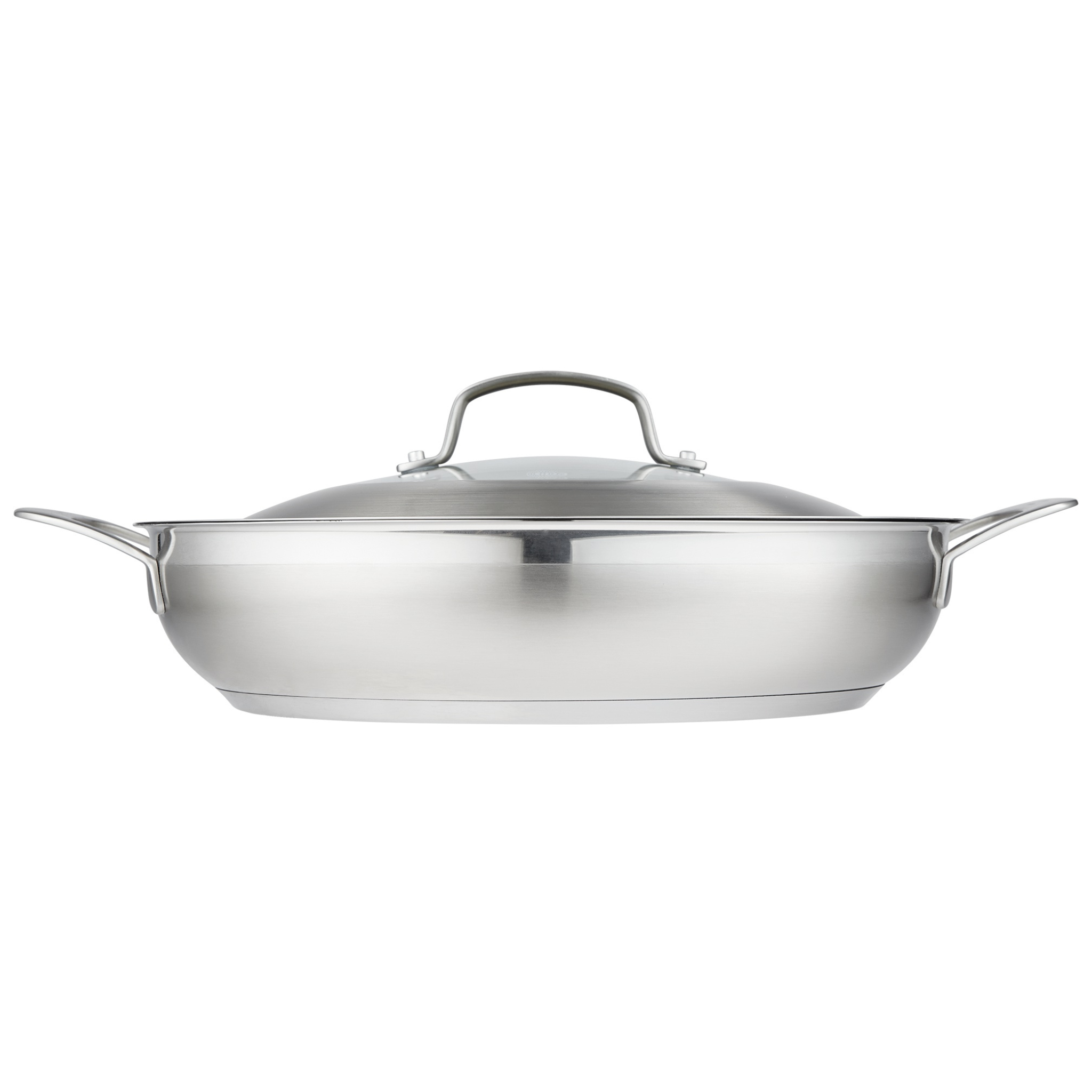 Poêle de chef avec couvercle iD3® SS 3,8 L – Cuisine::pro®