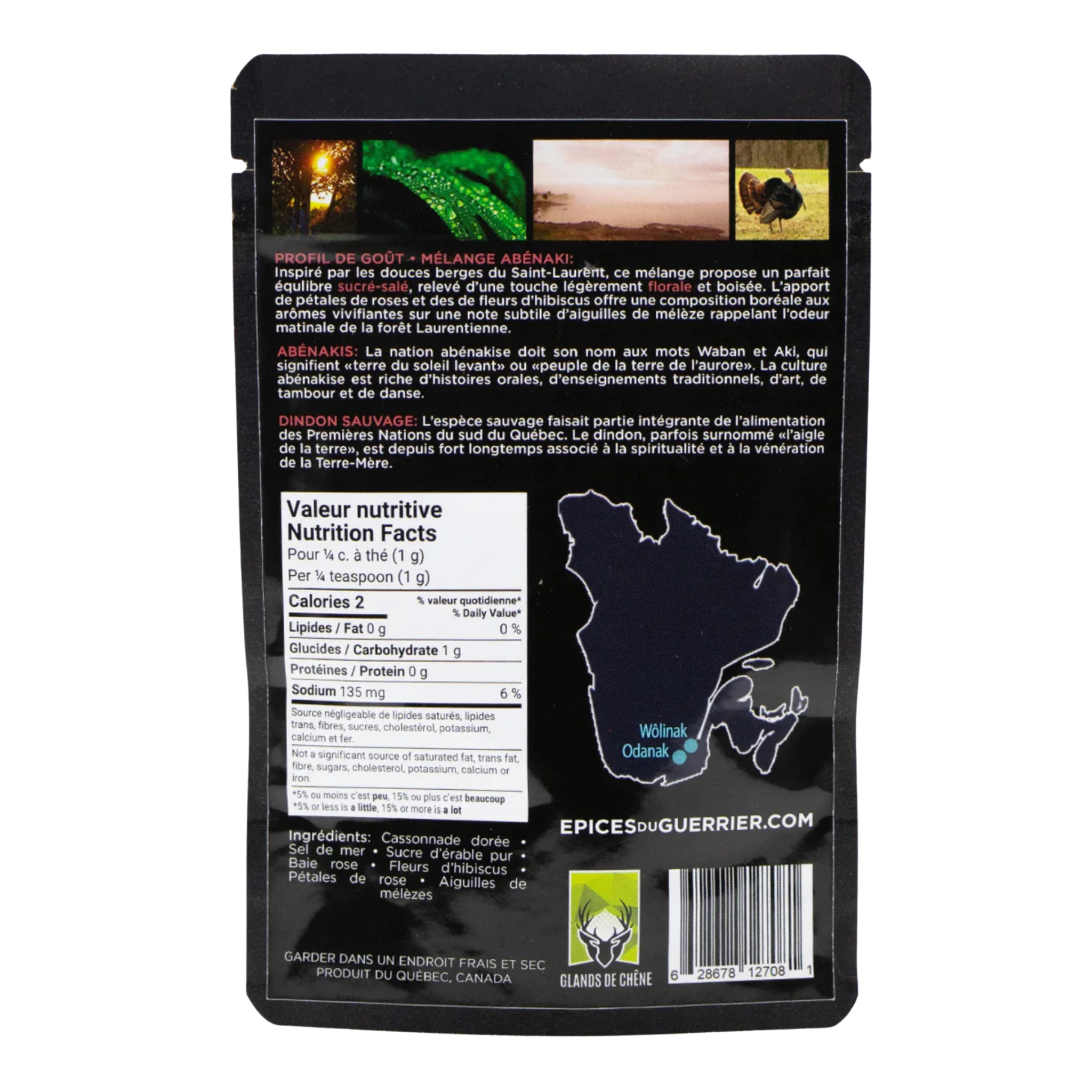 Abenaki Spice Mix 60g - Warrior Spices