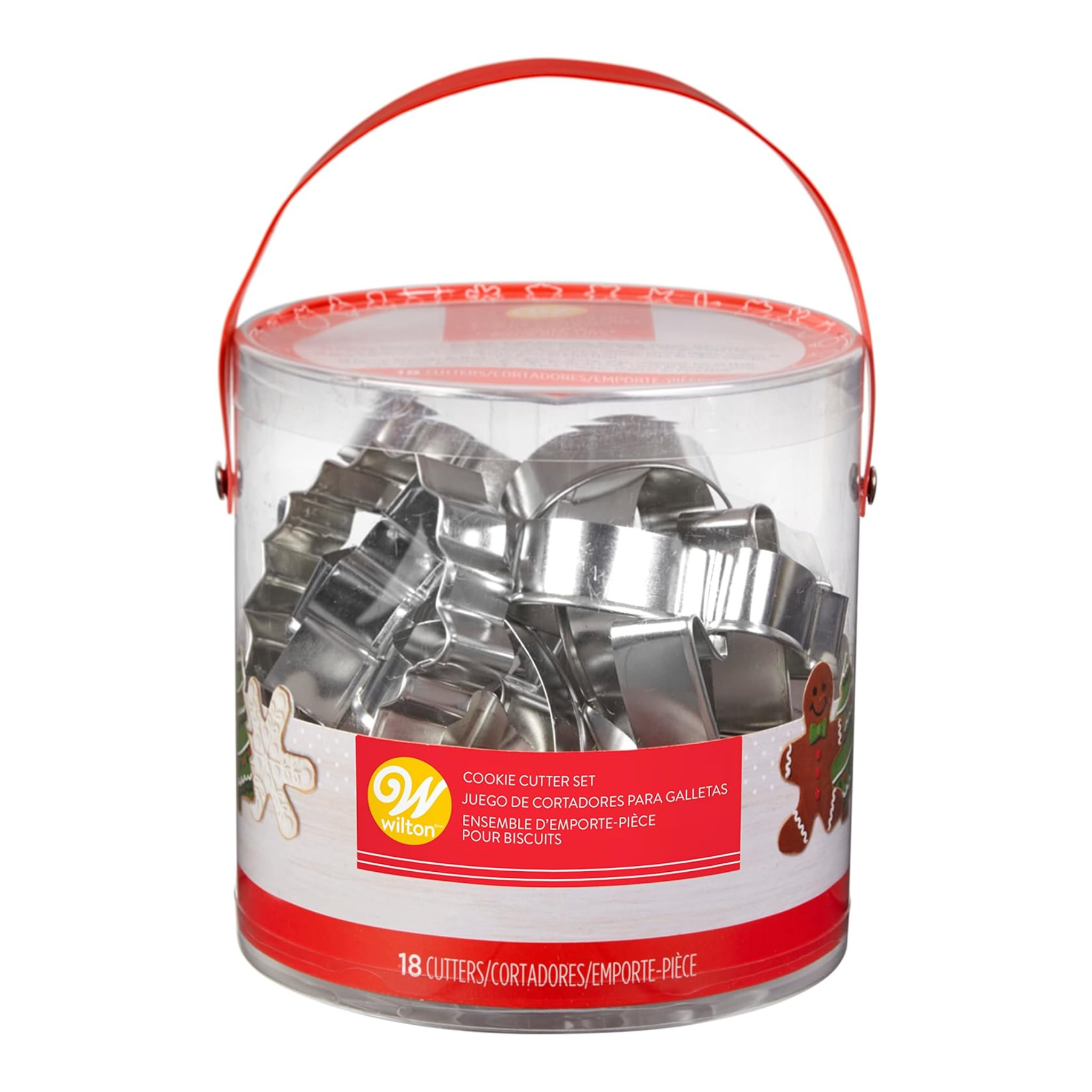 Ensemble de 18 emporte-pièces de Noël - Wilton